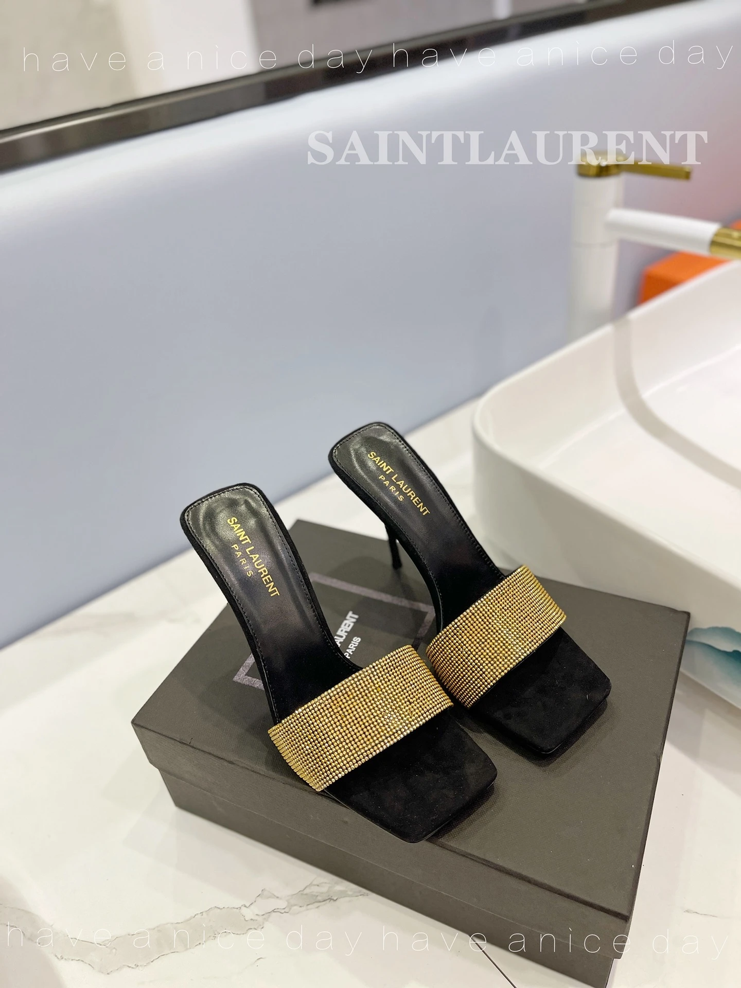 Saint Laurent Slippers — 16214f48