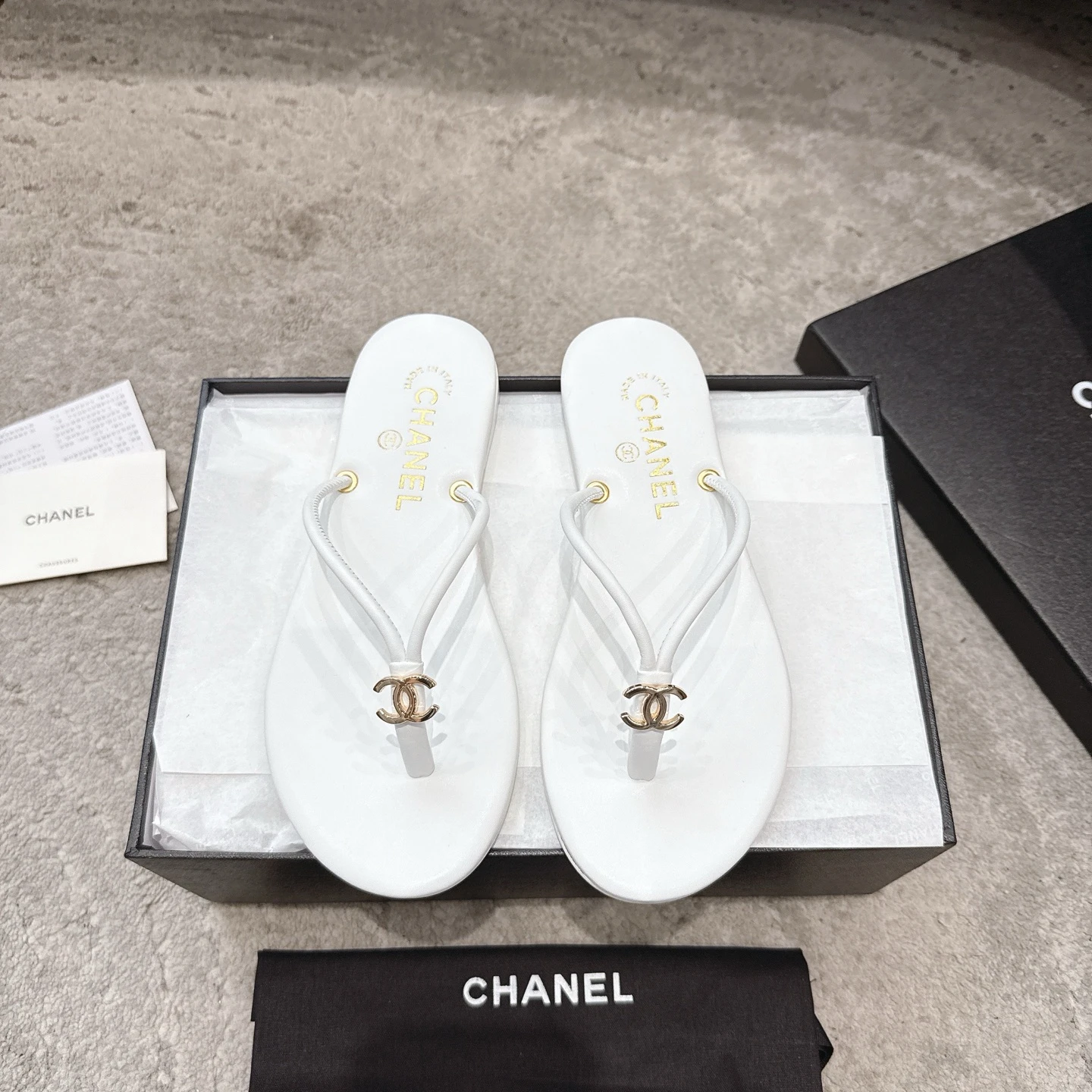 Chanel Slippers — a2f7e351