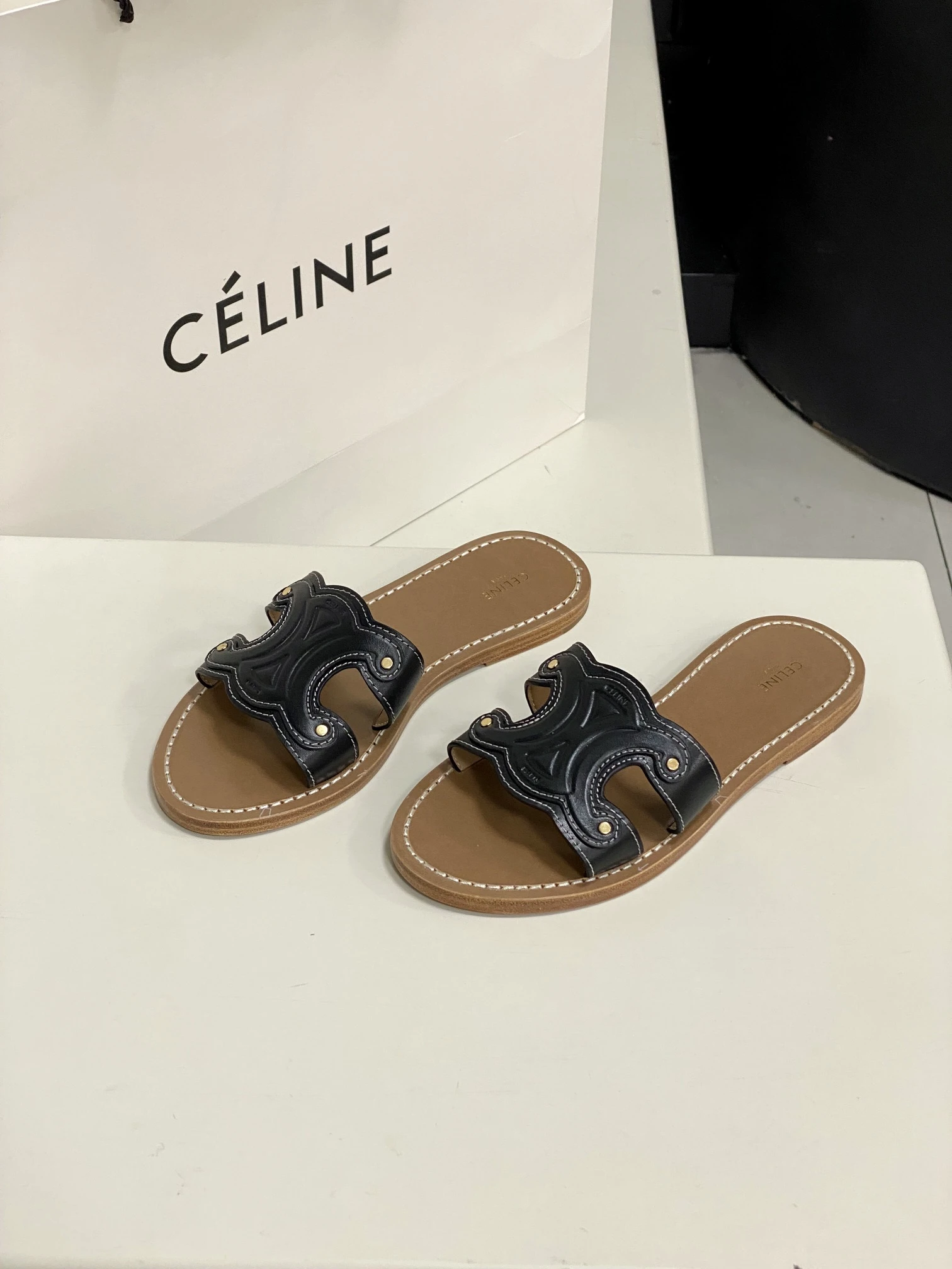 Celine Slippers — ff0c03a5