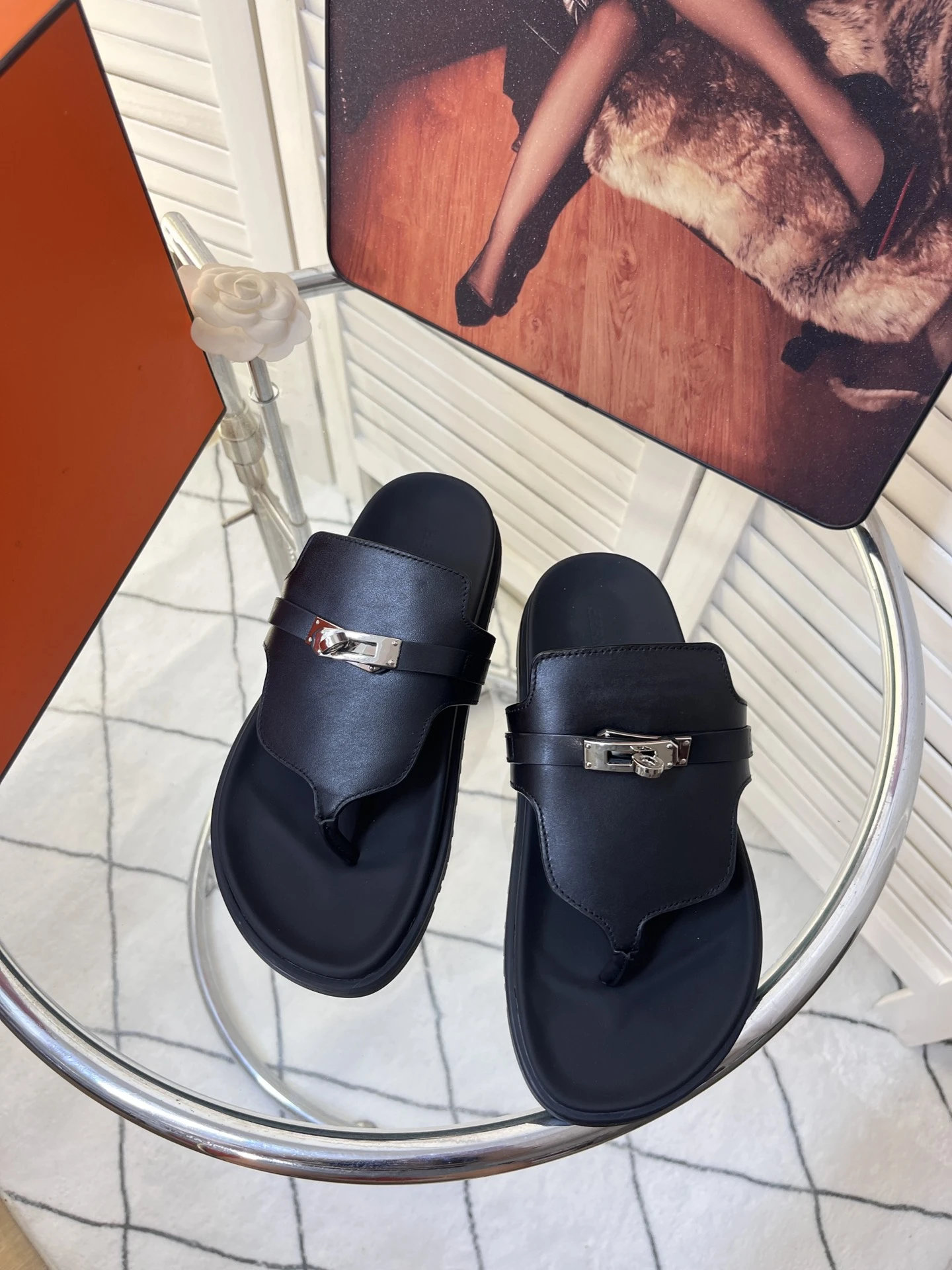 Hermès Slippers — 836803a7