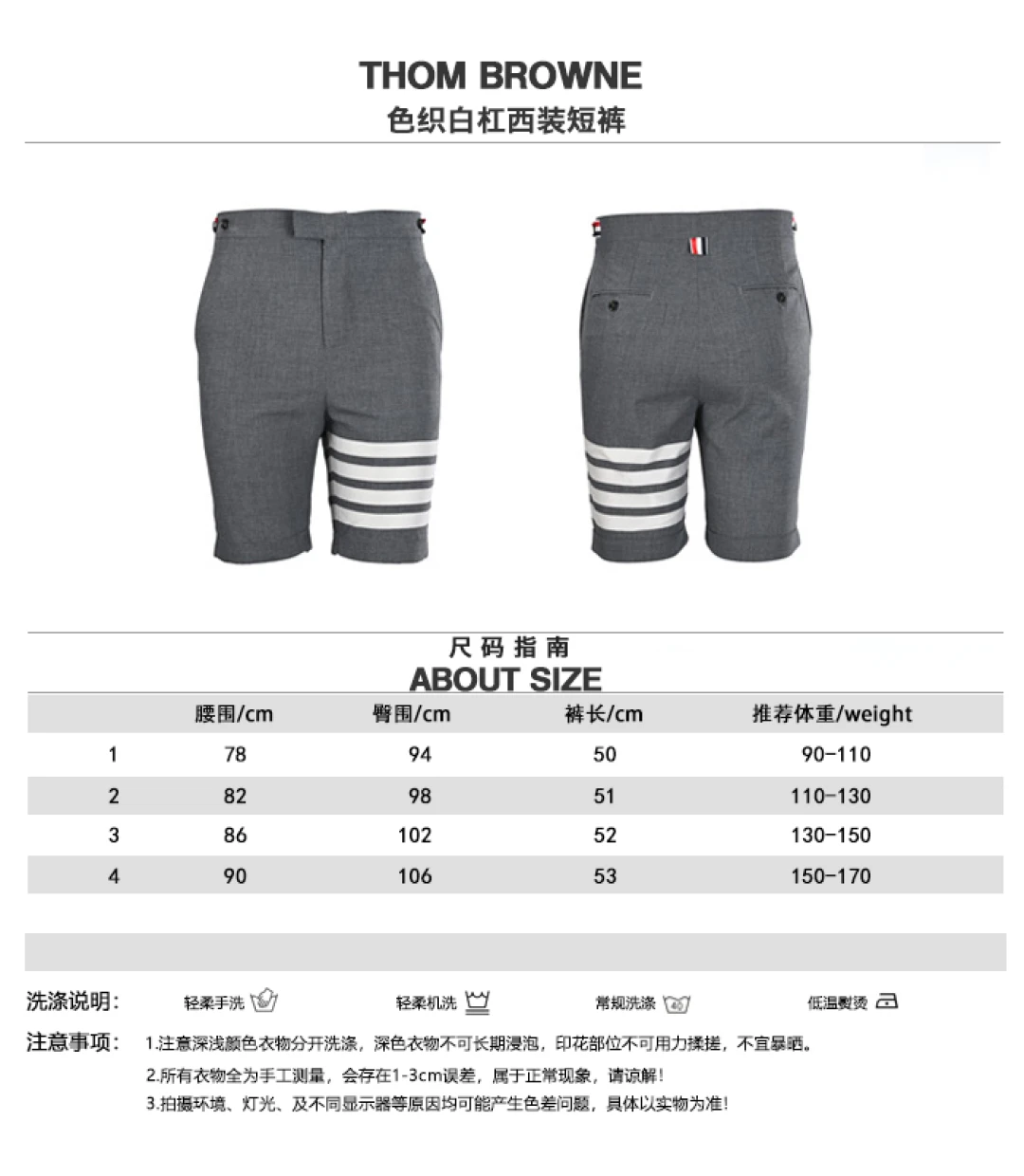 Thom Browne Shorts — fbd999b1