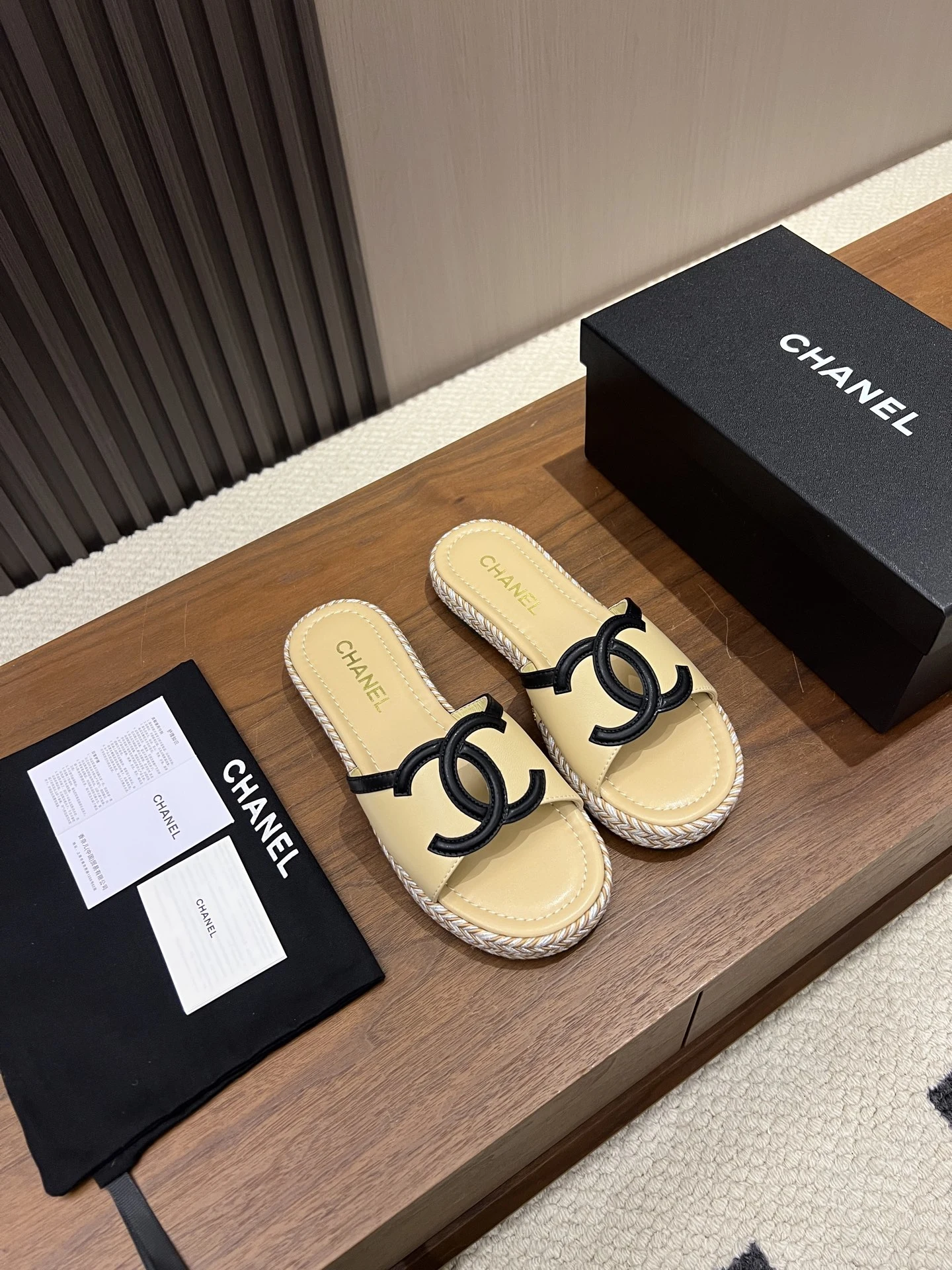 Chanel Slippers — b1b04cca