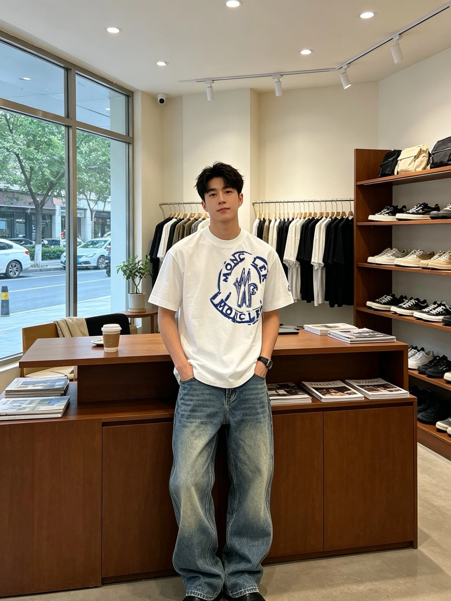Moncler T-Shirt — 50a7a9e3