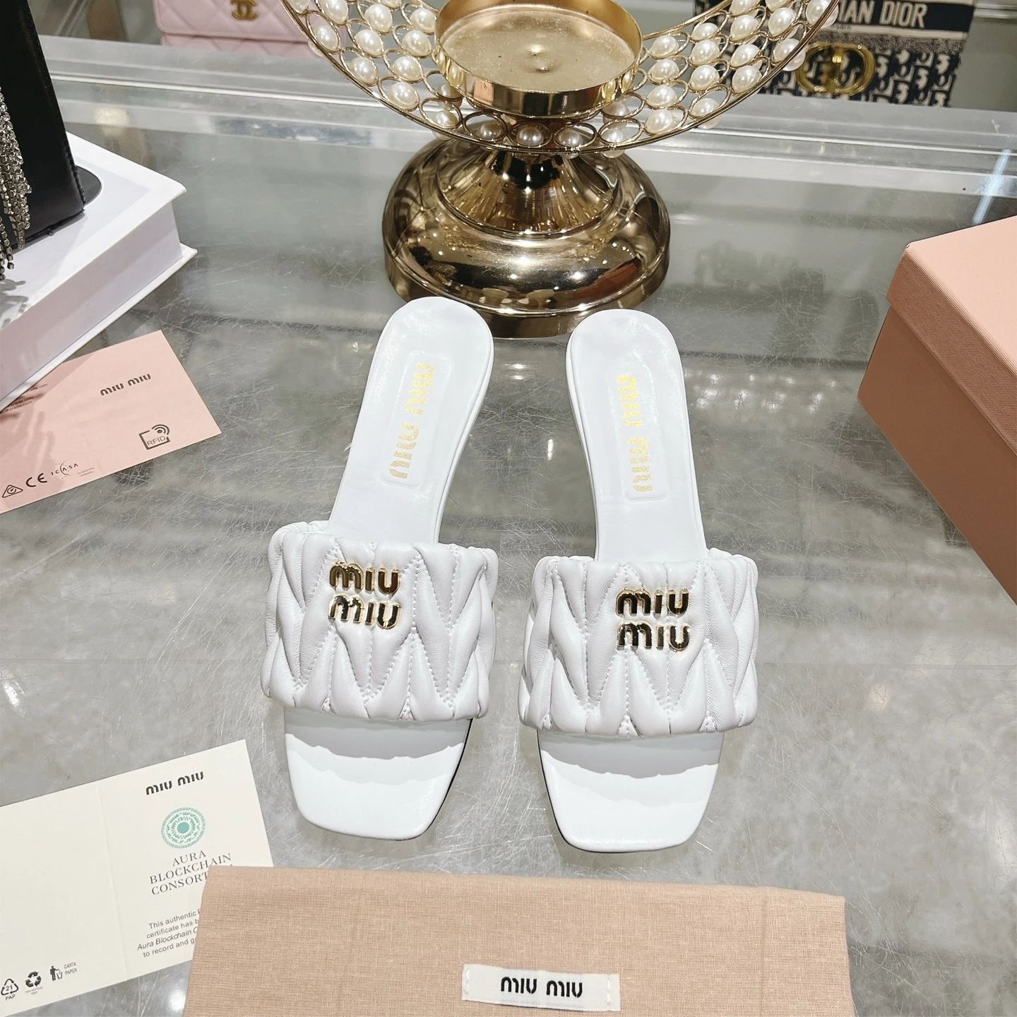 Miu Miu Slippers — dfa8ac4d