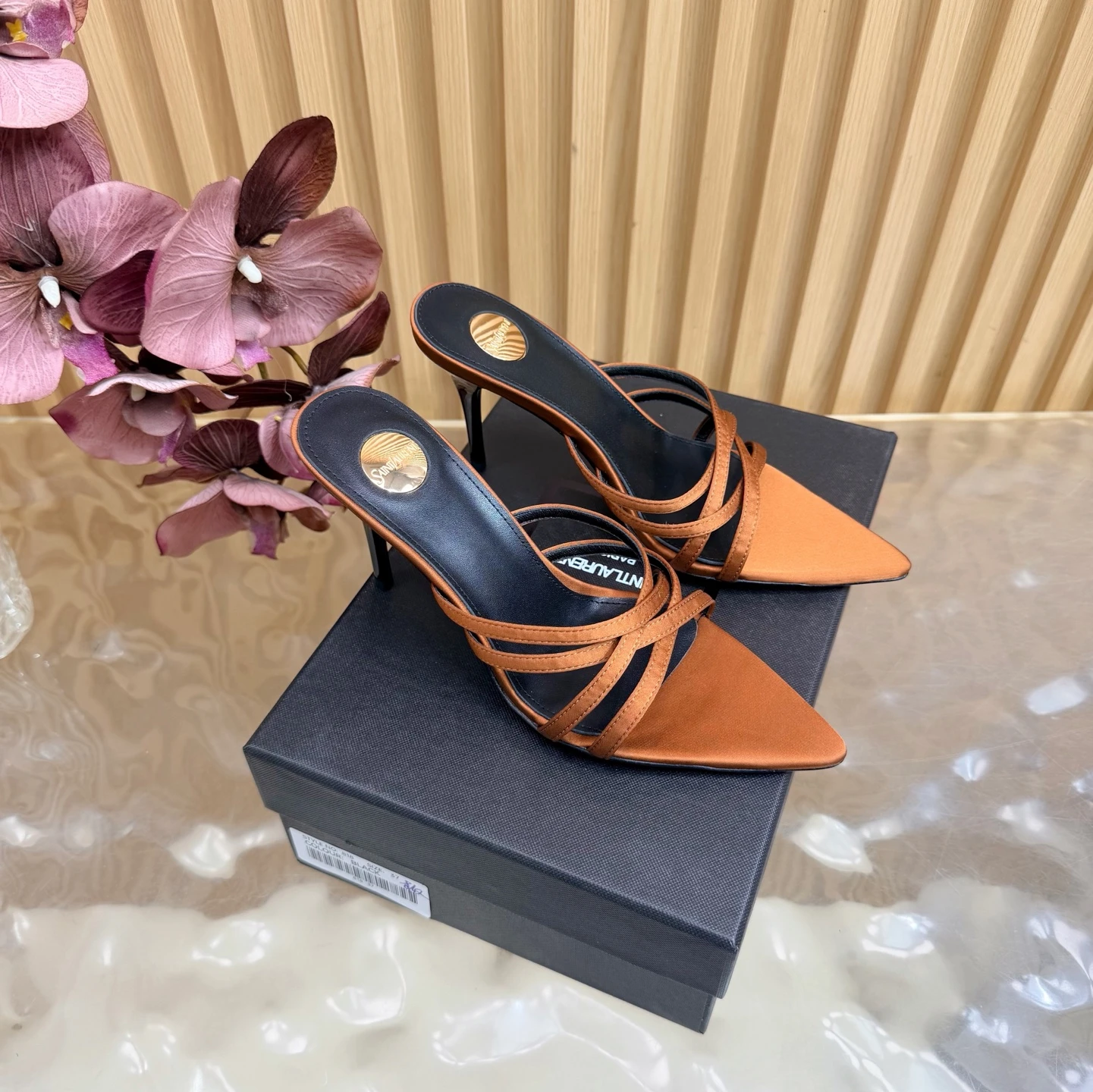 Saint Laurent Mules — 8f8e8dcc