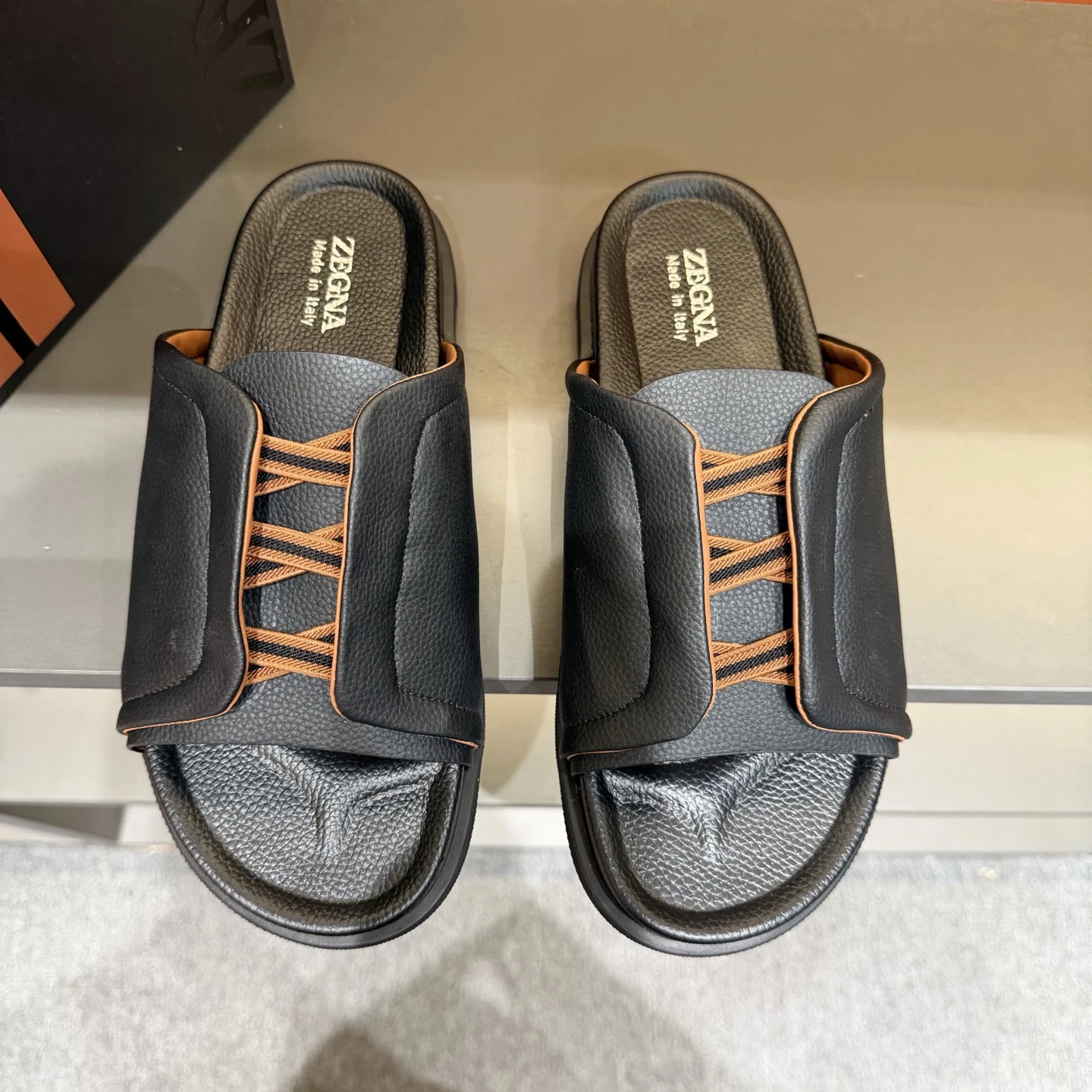 Zegna Slippers — 9e2948d7