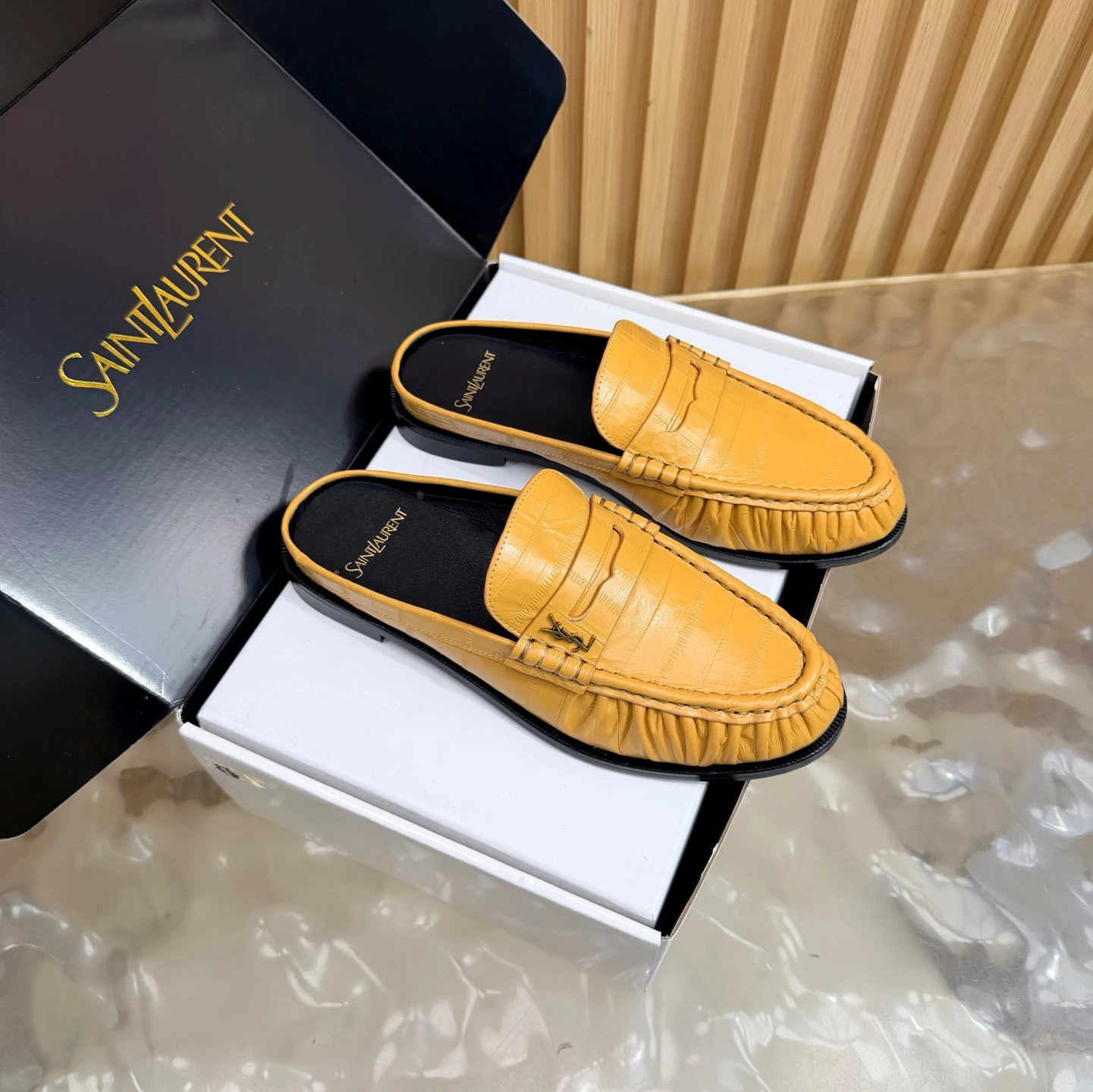 Saint Laurent Mules — f896efd8