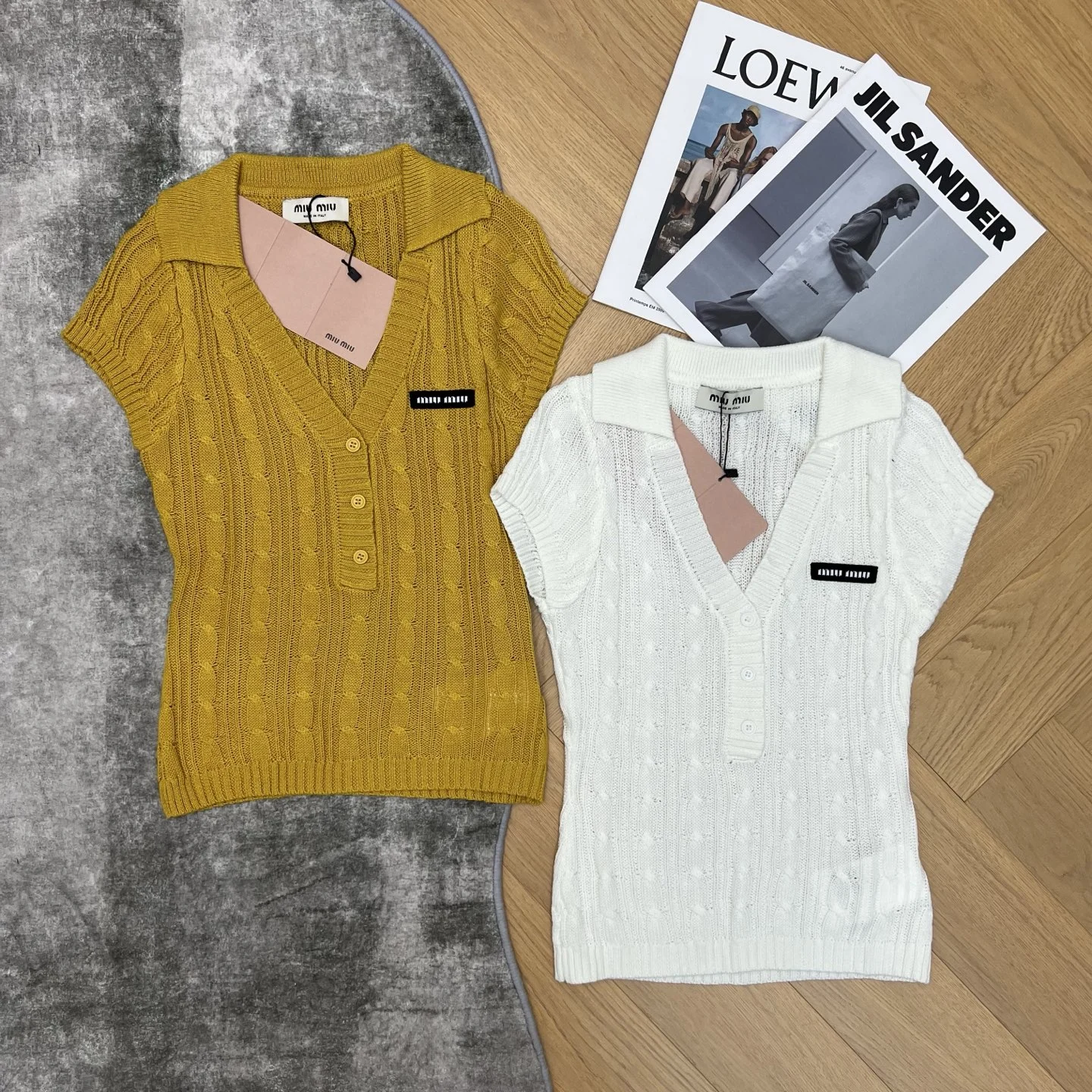 Miu Miu Polo Shirts — 1facaa47