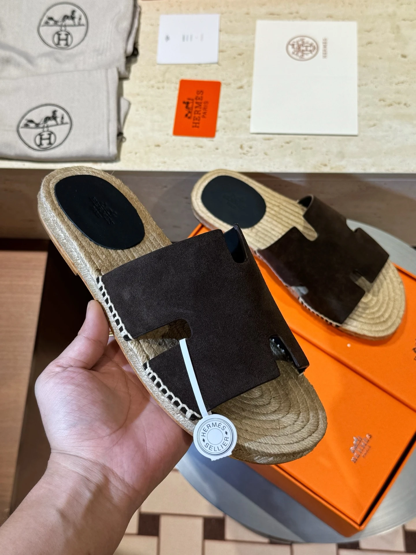 Hermès Slippers — f65111ce