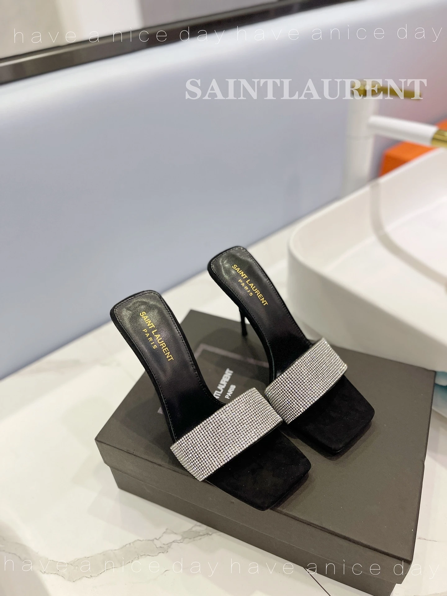 Saint Laurent Slippers — a259ce84