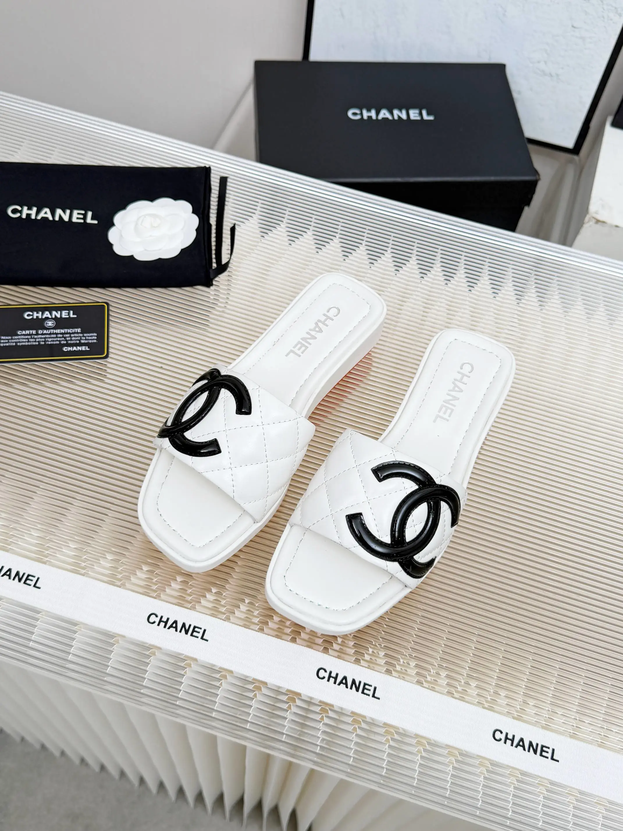 Chanel Slippers — 1b2fc9c1