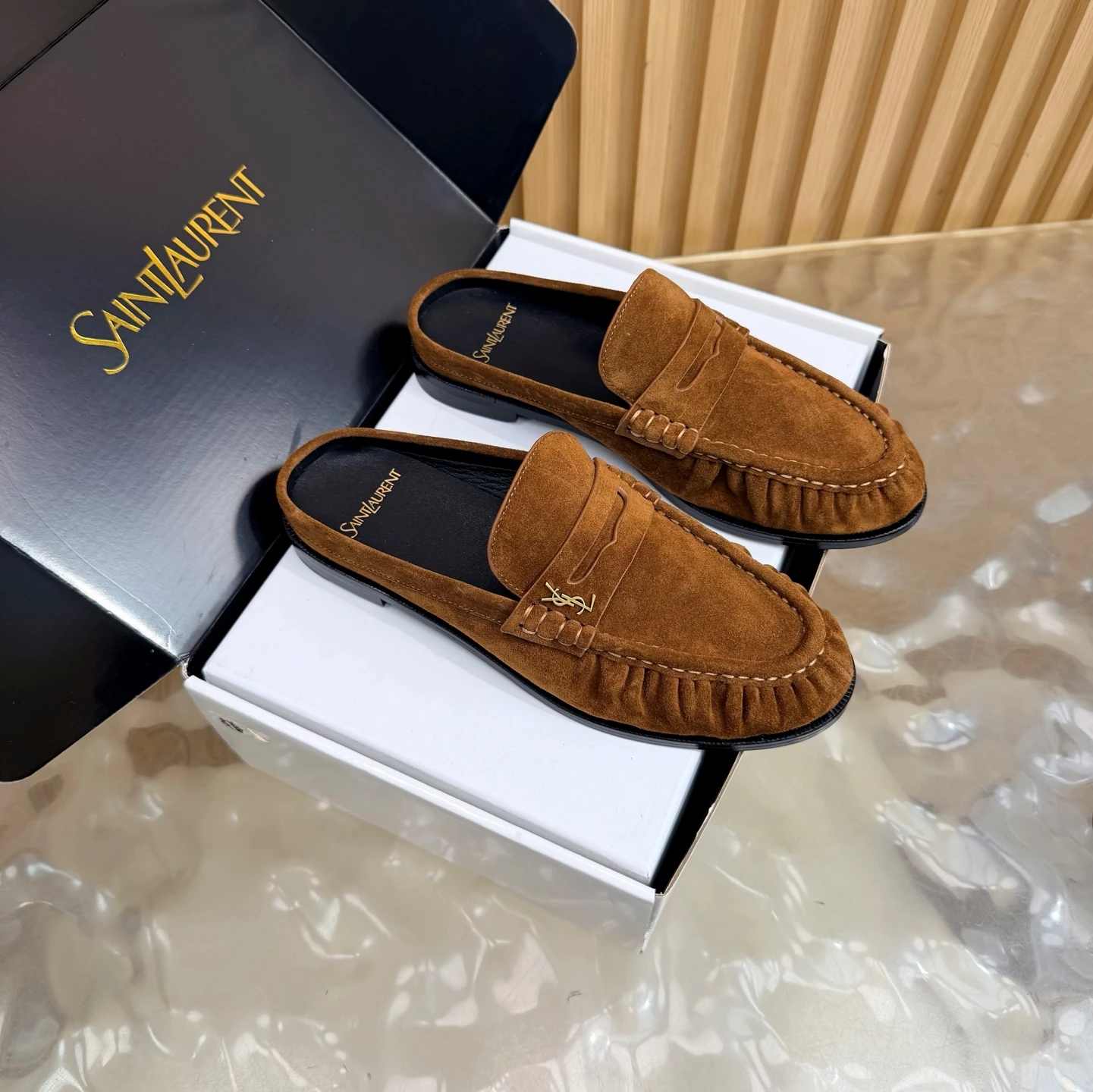 Saint Laurent Mules — cf8d5e9e