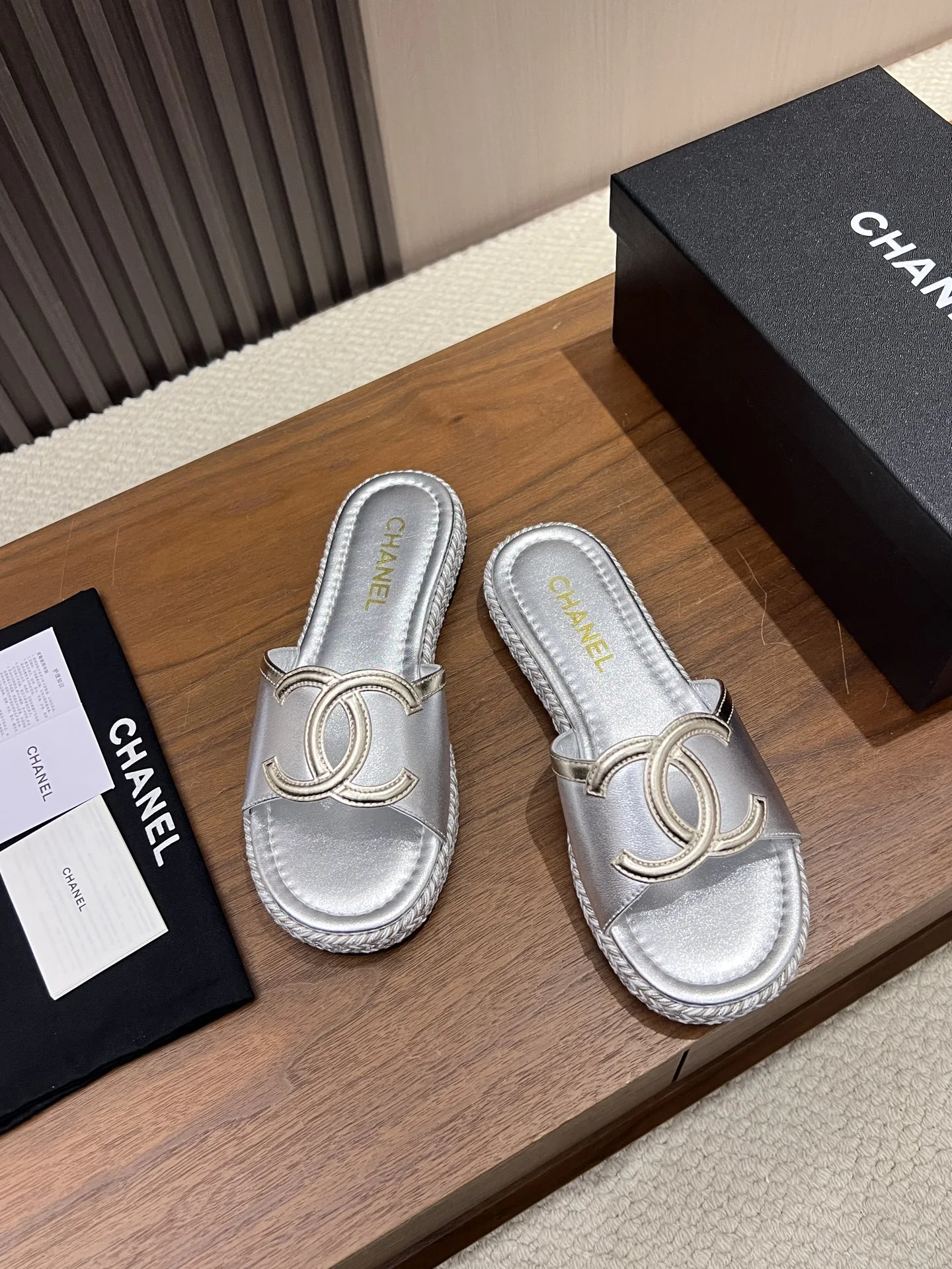 Chanel Slippers — ca8c2a6b