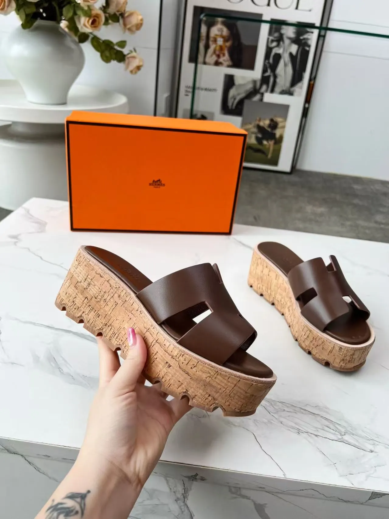 Hermès Slippers — 64c47806
