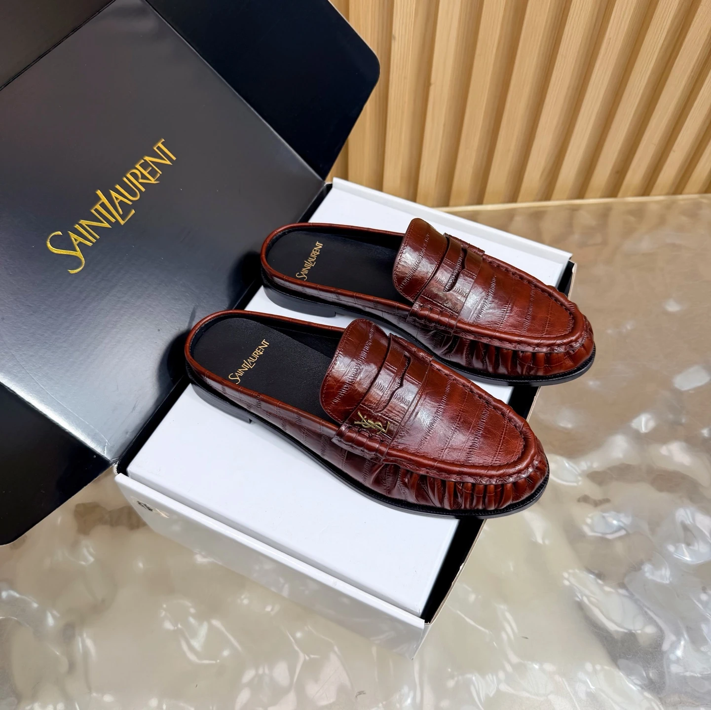 Saint Laurent Mules — d1984d4f