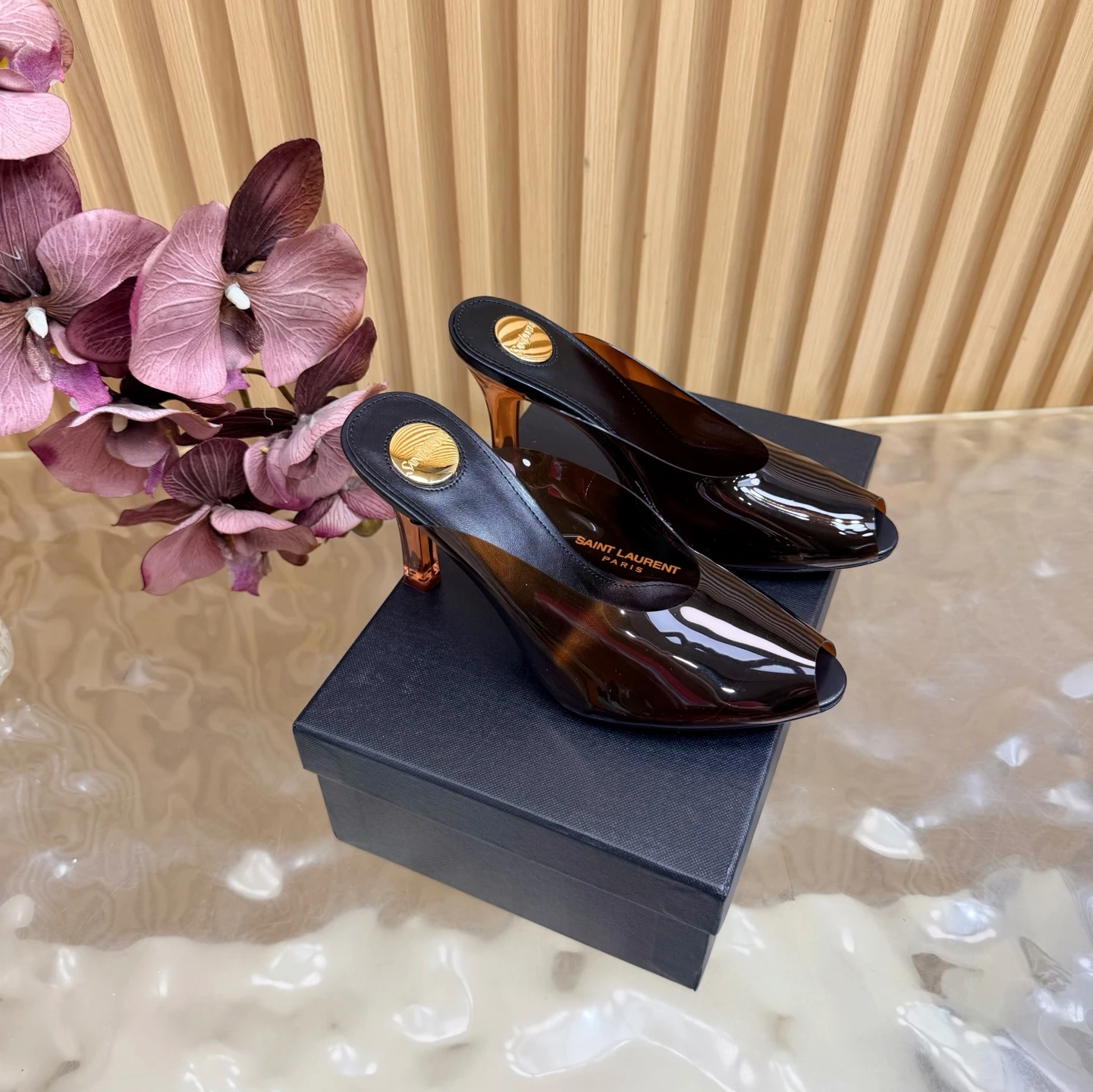 Saint Laurent Mules — b73f02af