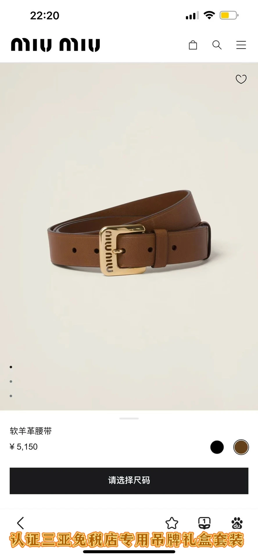 Miu Miu Belt — 7eab71c3