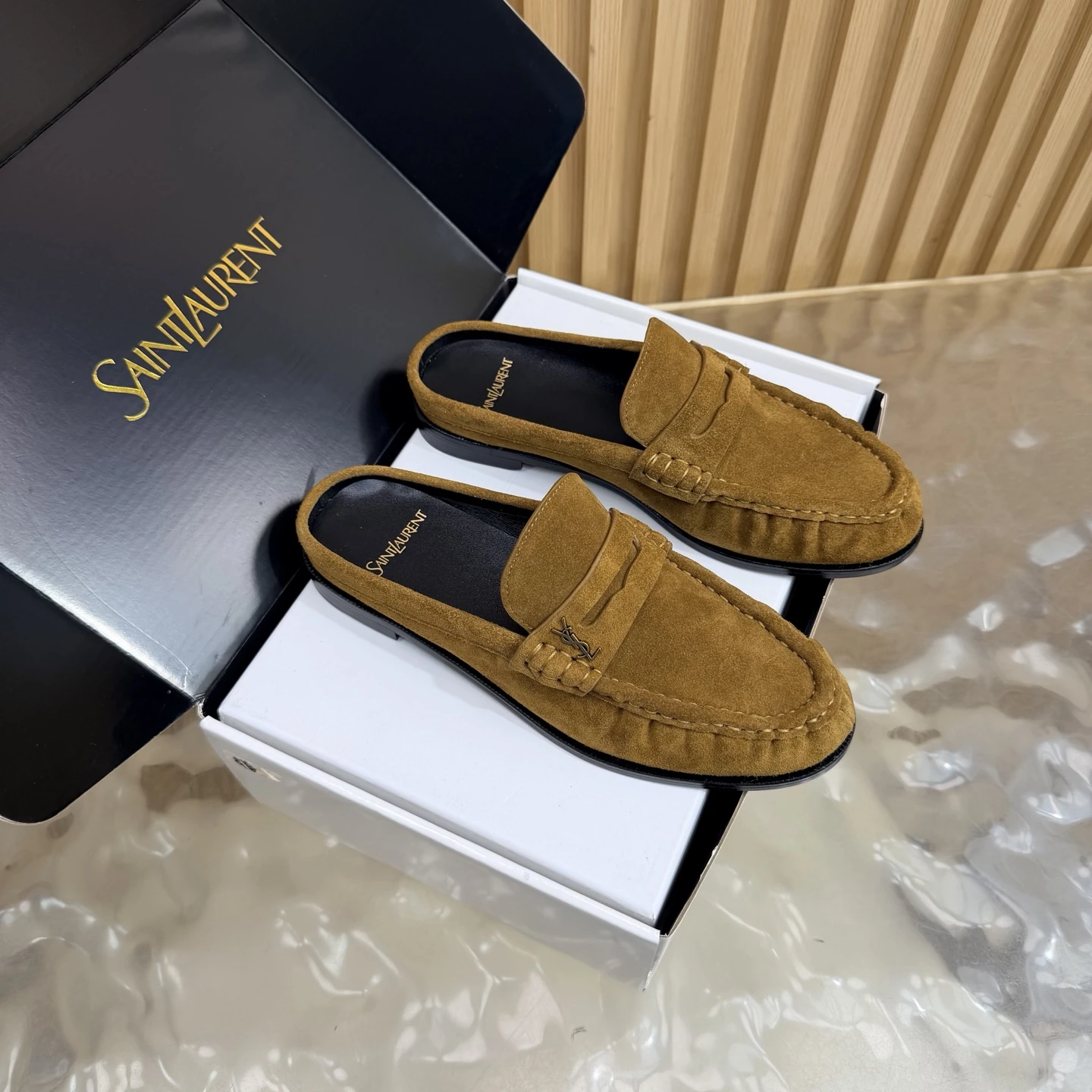 Saint Laurent Mules — 45f4f33b