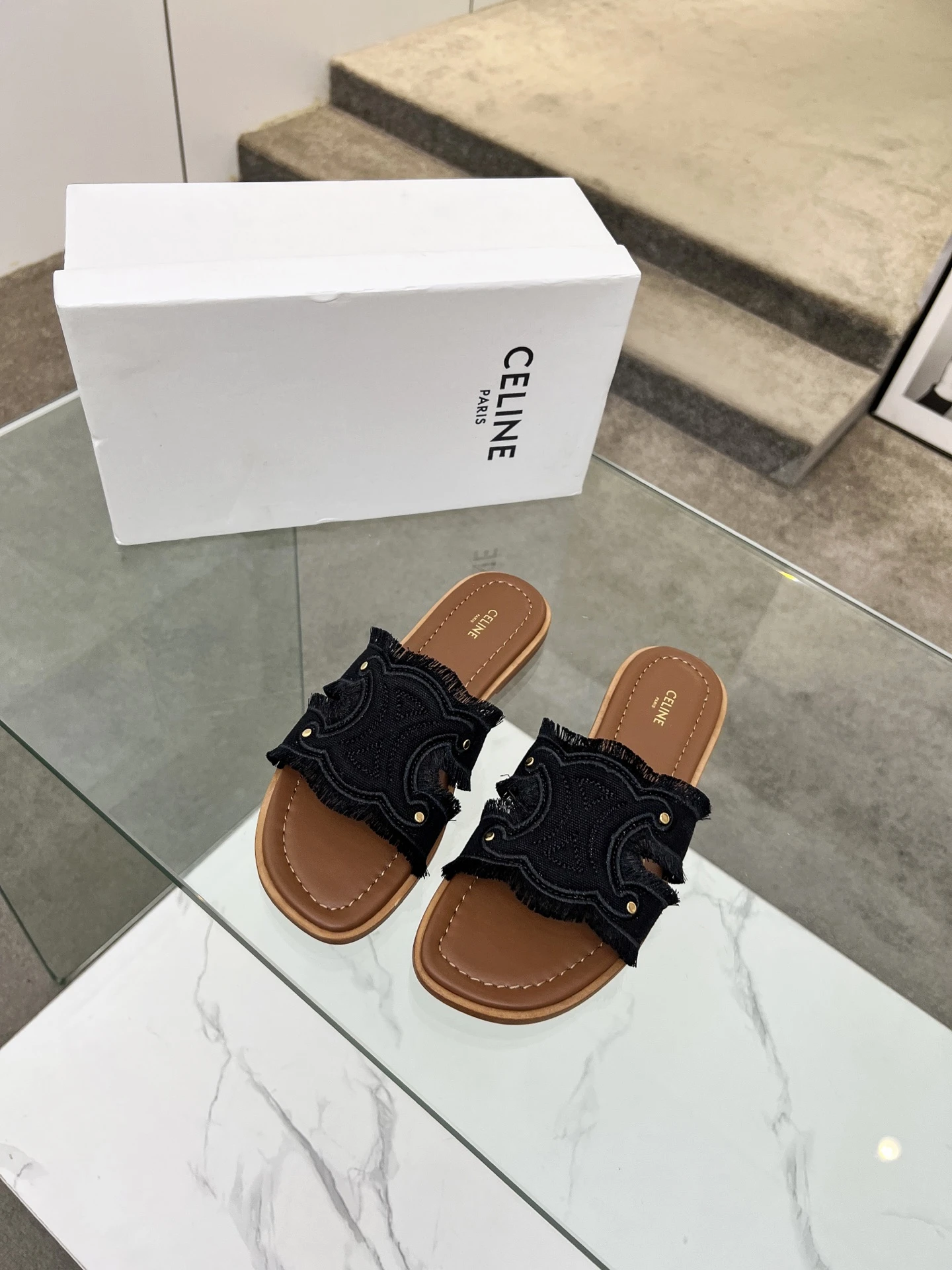 Celine Slippers — 6bb429c8