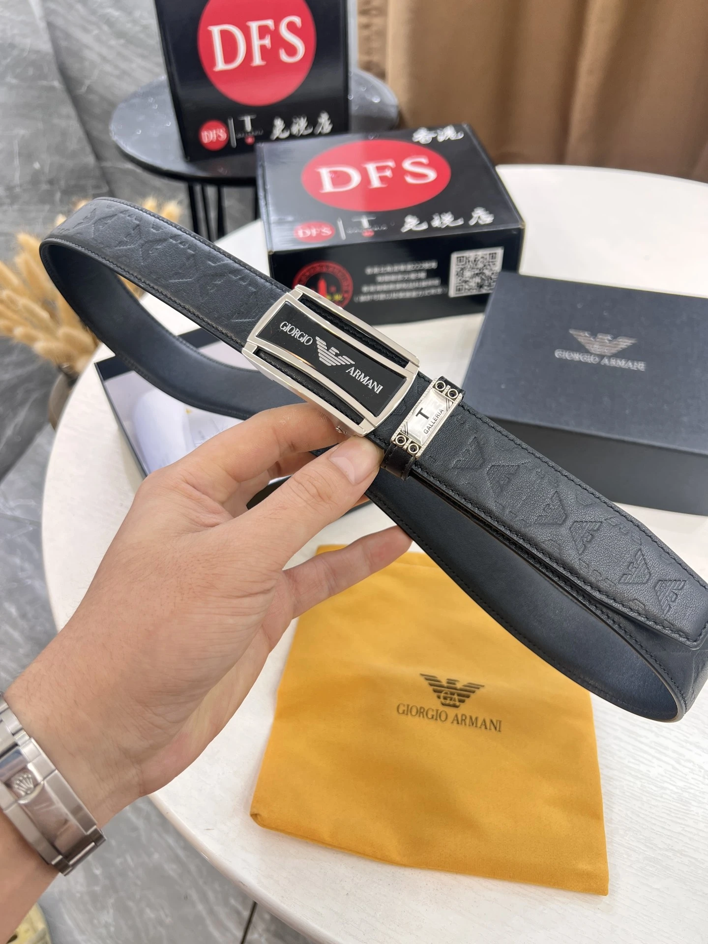 Armani Belt — 60578b16