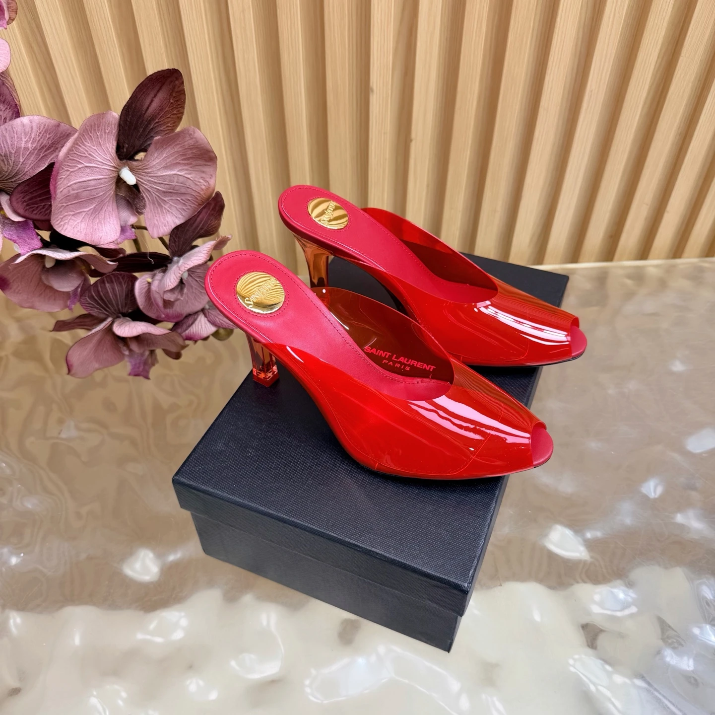 Saint Laurent Mules — 95b94718