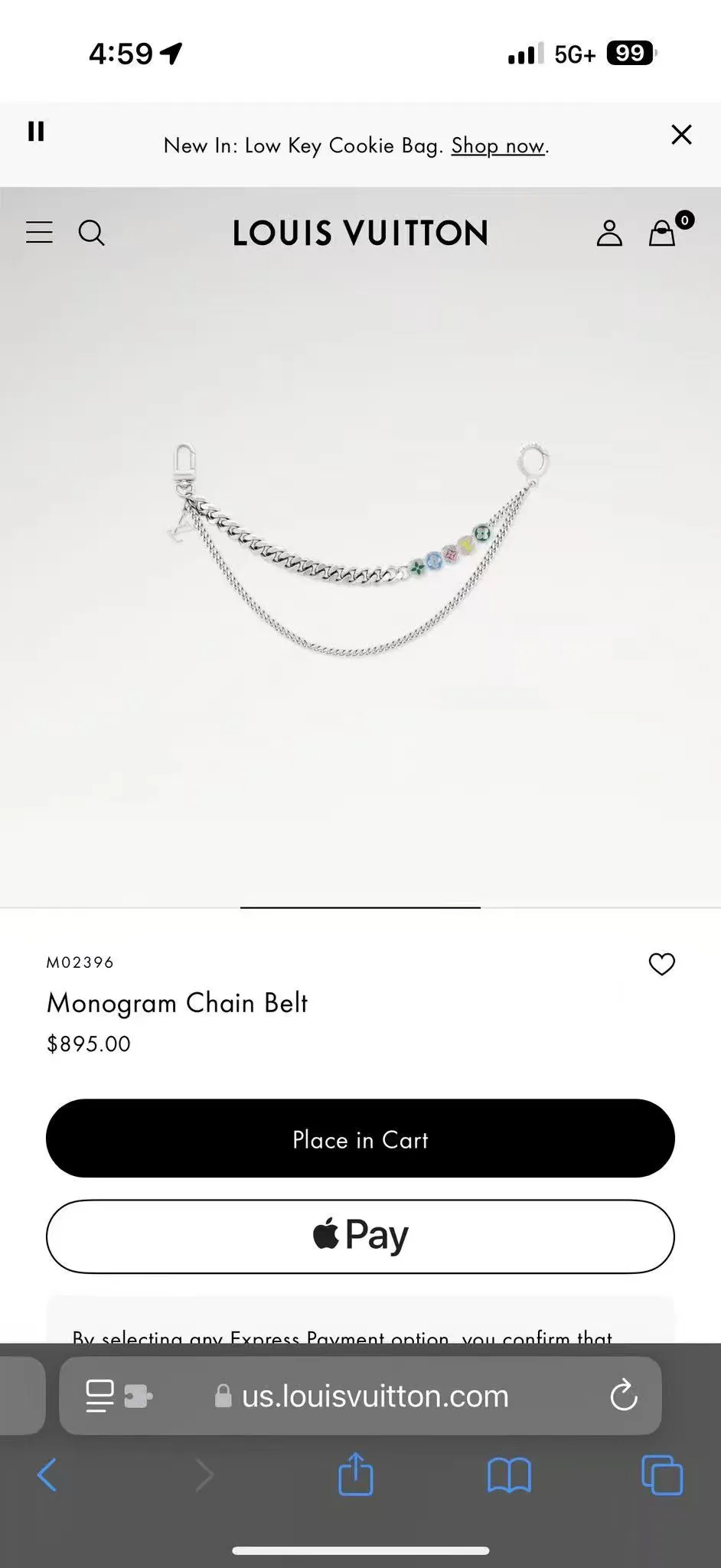 Louis Vuitton Wallet Chains — 133c619f