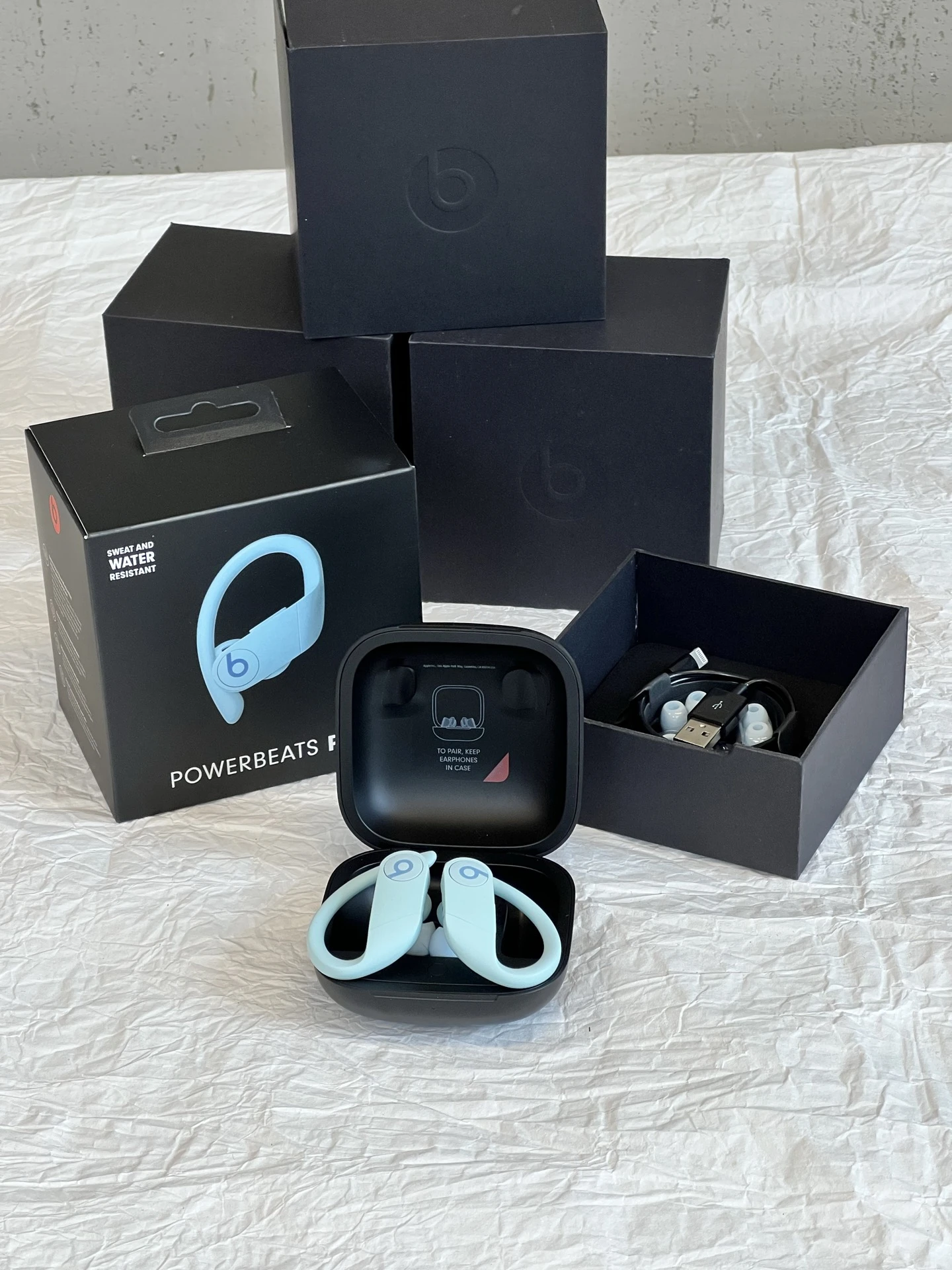 Beats Powerbeats Pro Earphones - Glacier Blue — ea8e4057