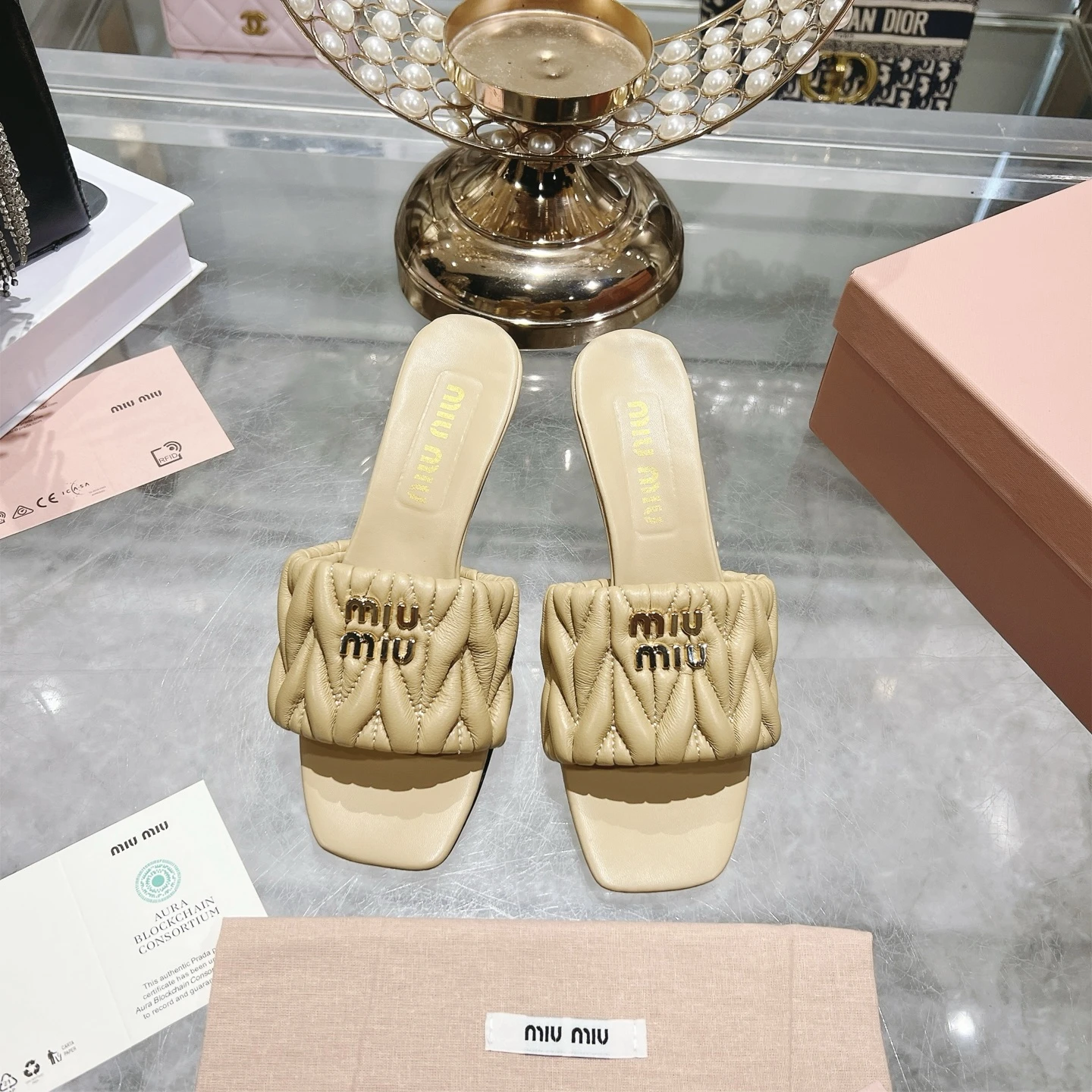 Miu Miu Slippers — 8f2d0f16