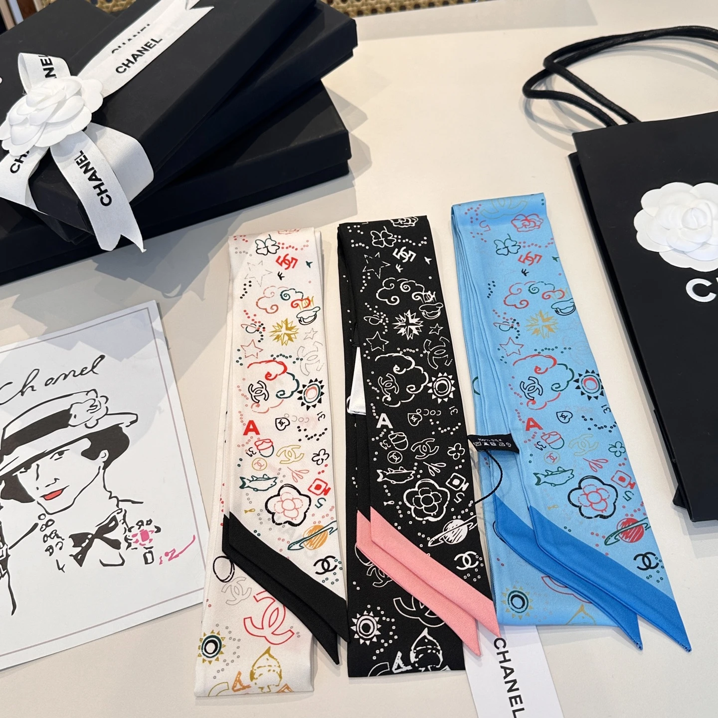Chanel Scarves — 92b55dc4