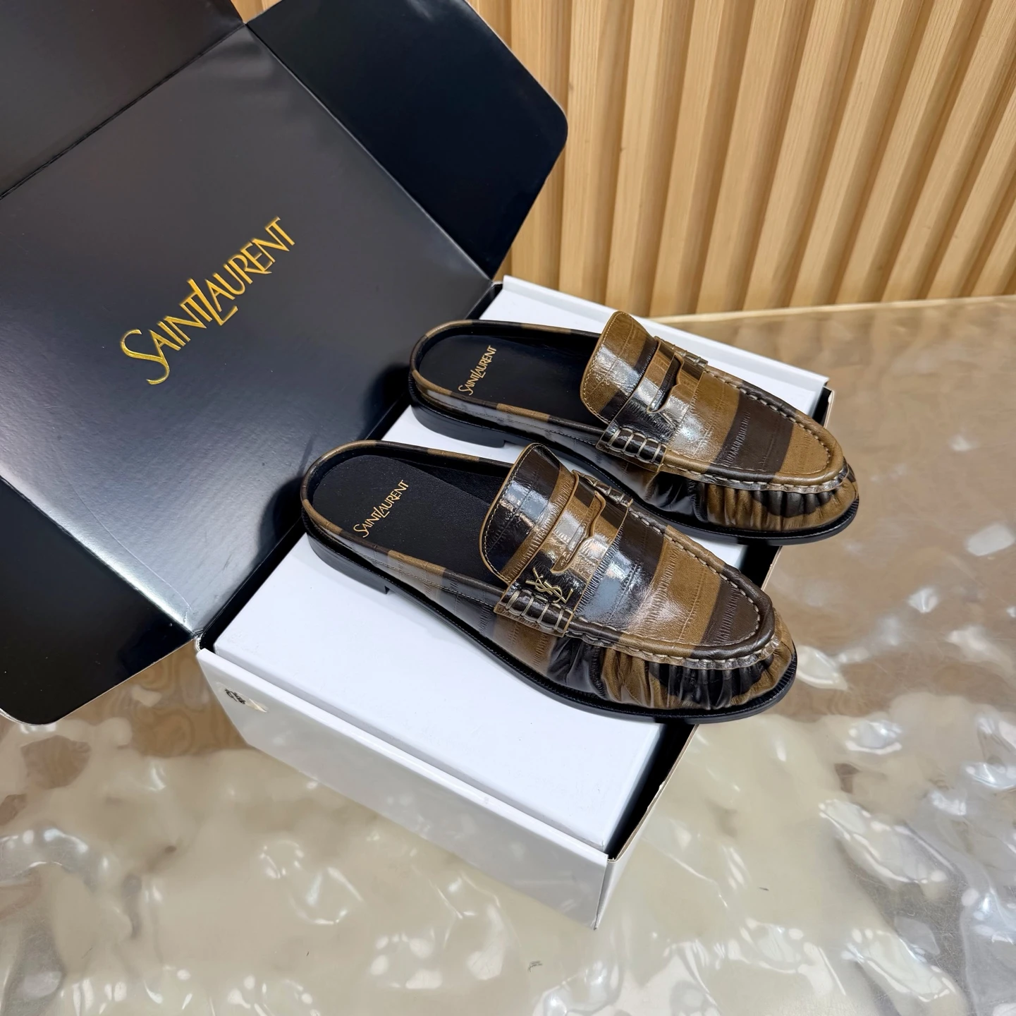 Saint Laurent Mules — ecd3843b