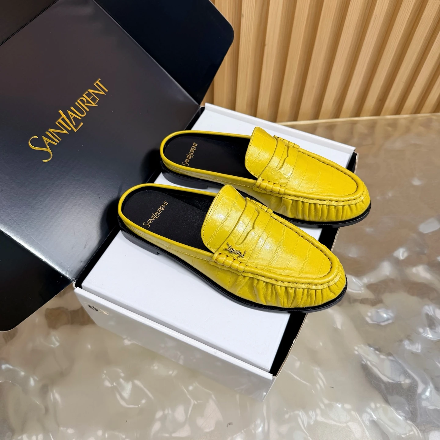 Saint Laurent Mules — f317ecae