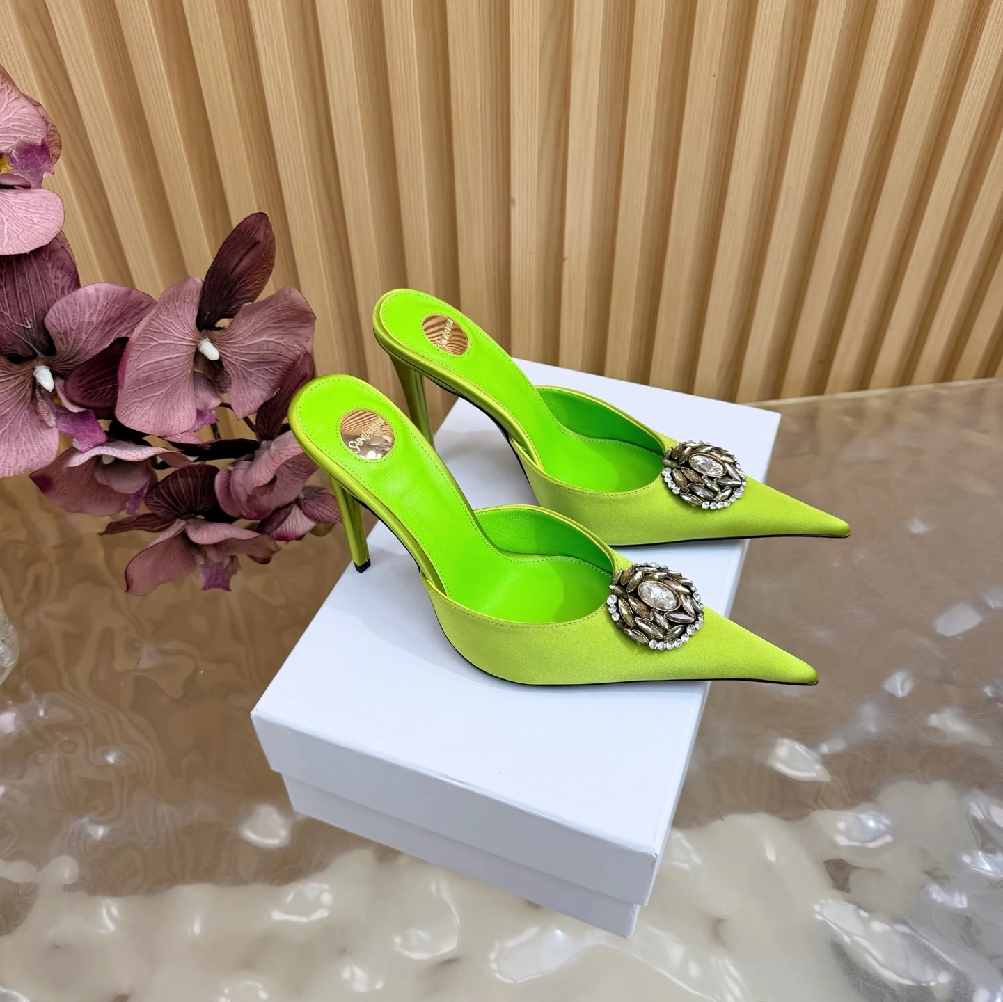 Saint Laurent Mules — 1ae9bbea