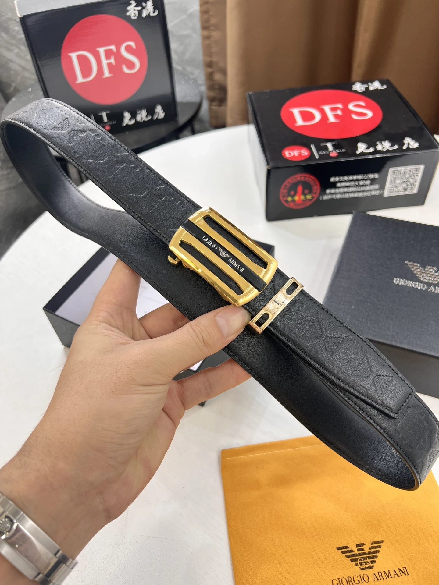 Armani Belt — 84d36d9a