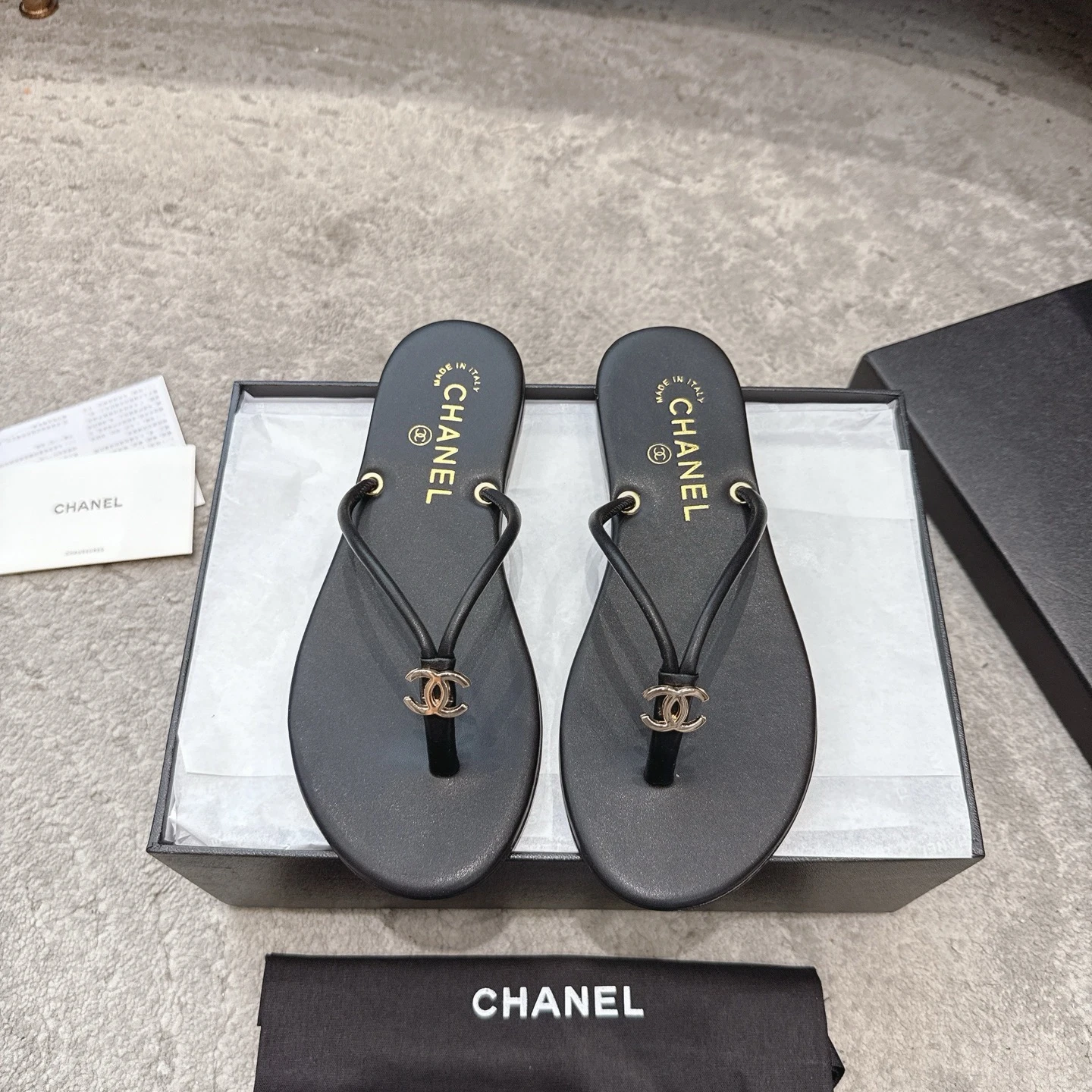 Chanel Slippers — f29b0ac5