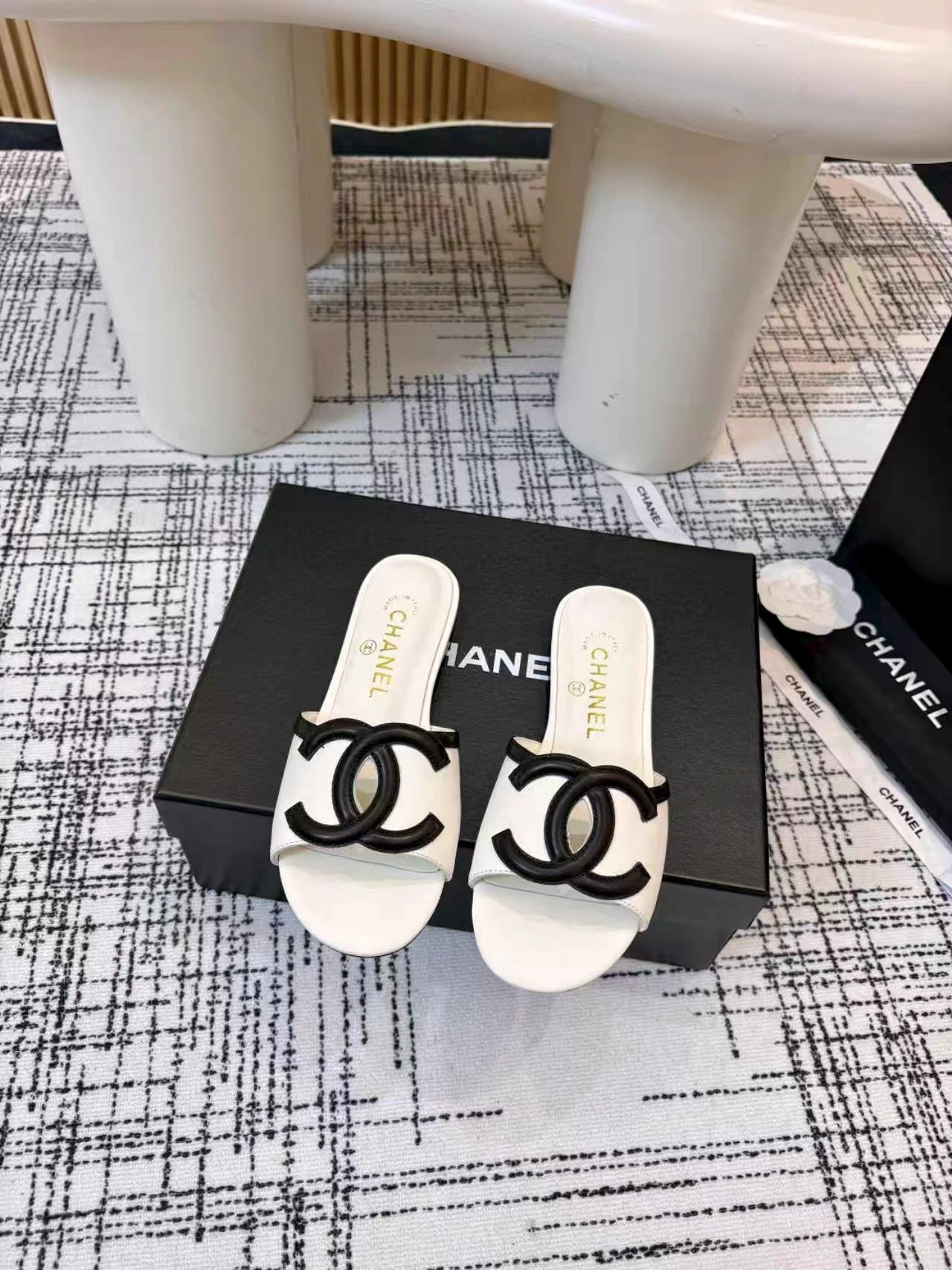 Chanel Slippers — f2e7b5a2