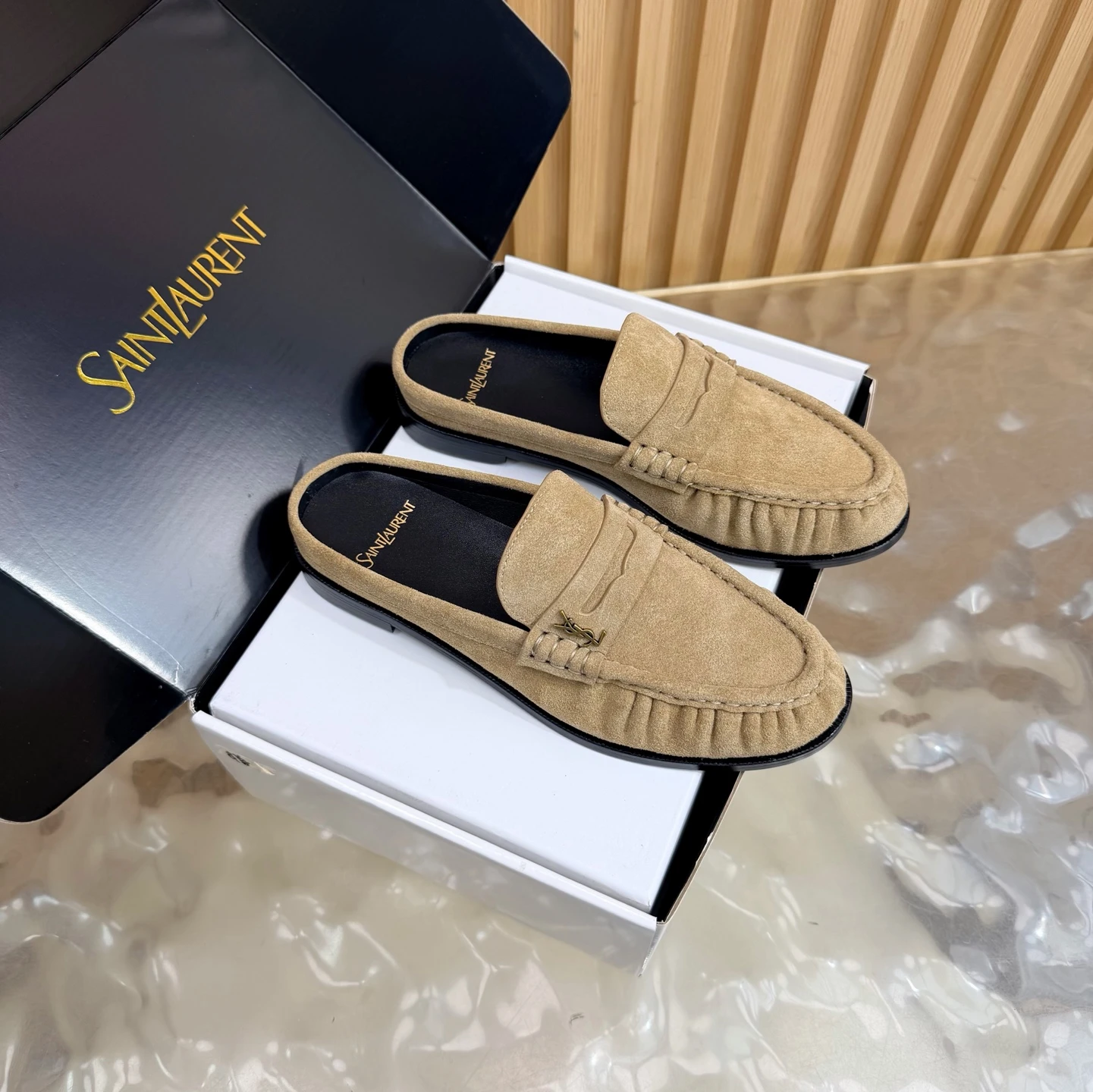Saint Laurent Mules — 67dd877e
