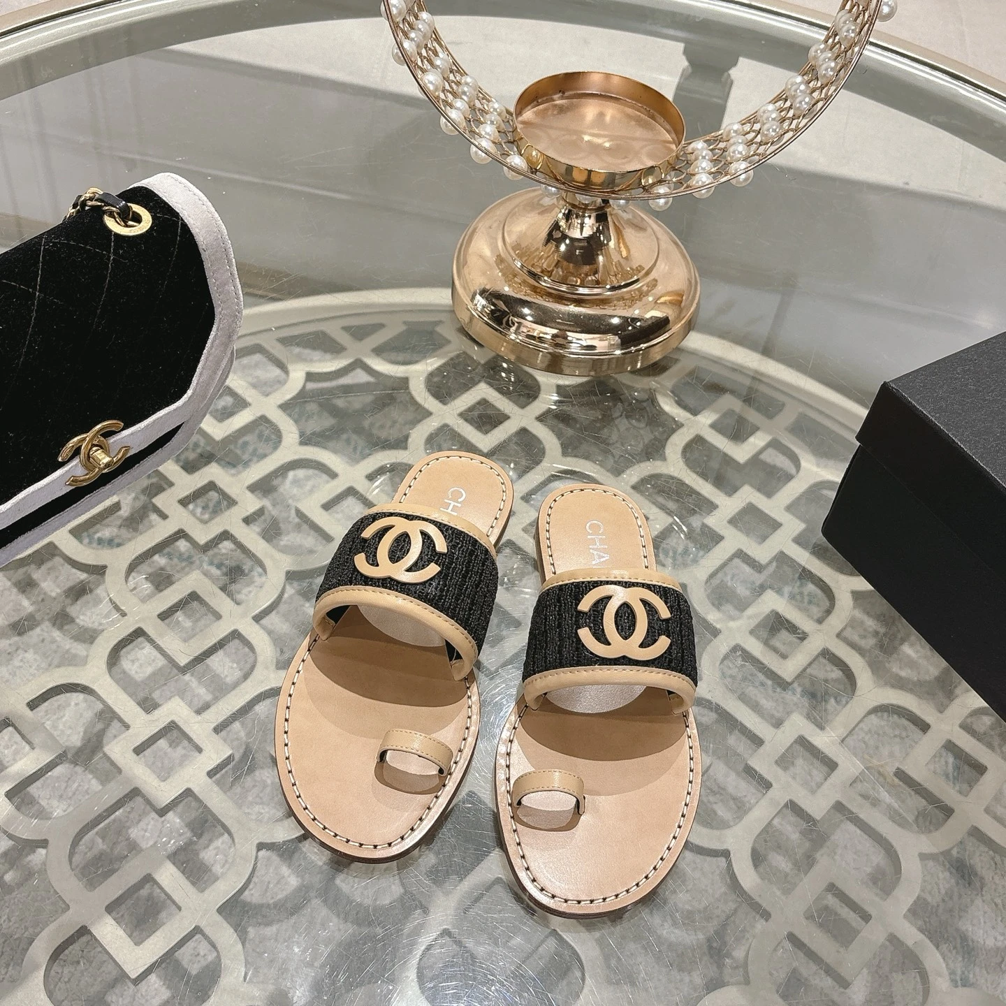 Chanel Slippers — 3c0a1eff