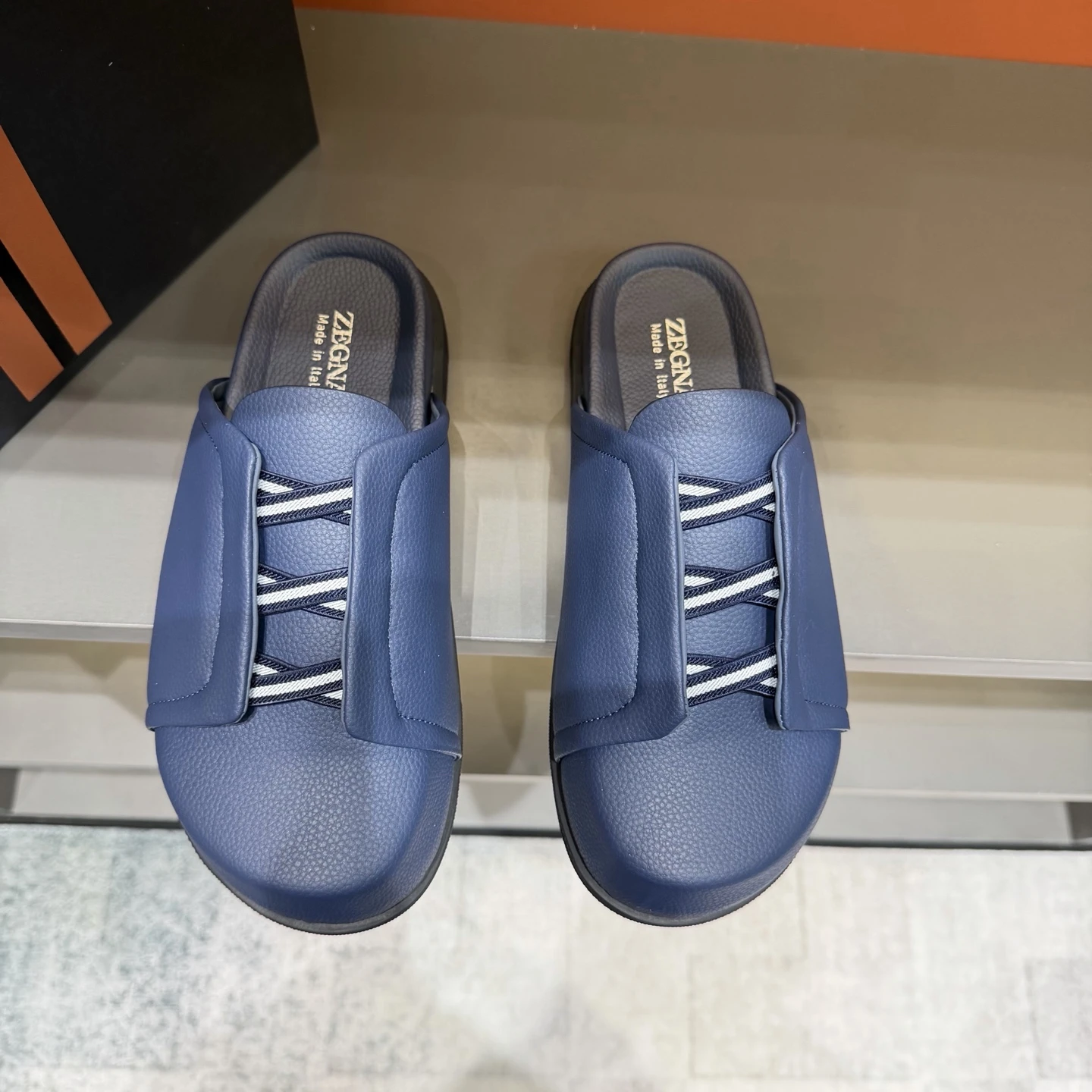 Zegna Slippers — c2f8848a
