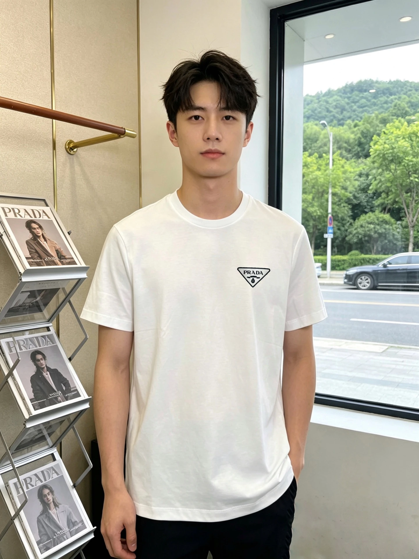 Prada T-Shirt — e6f37d80