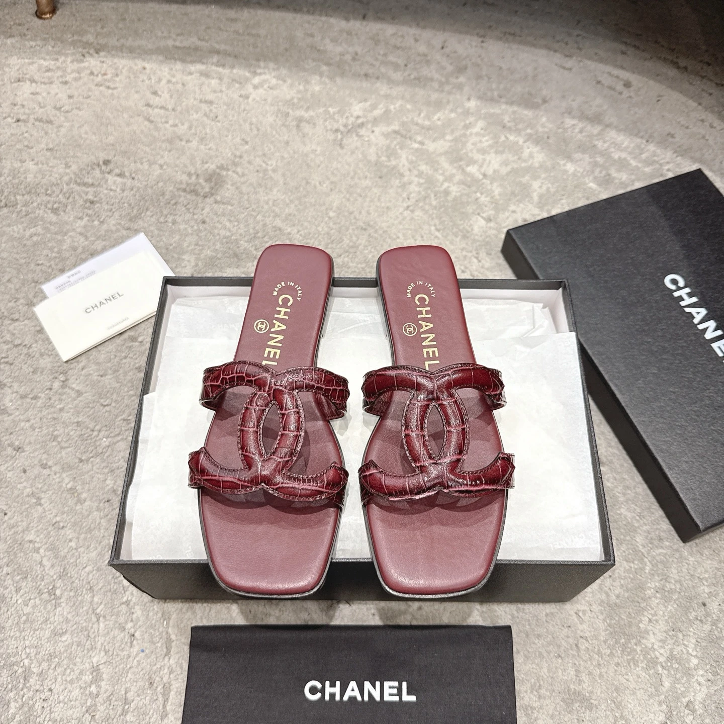 Chanel Slippers — 6eef2f4b