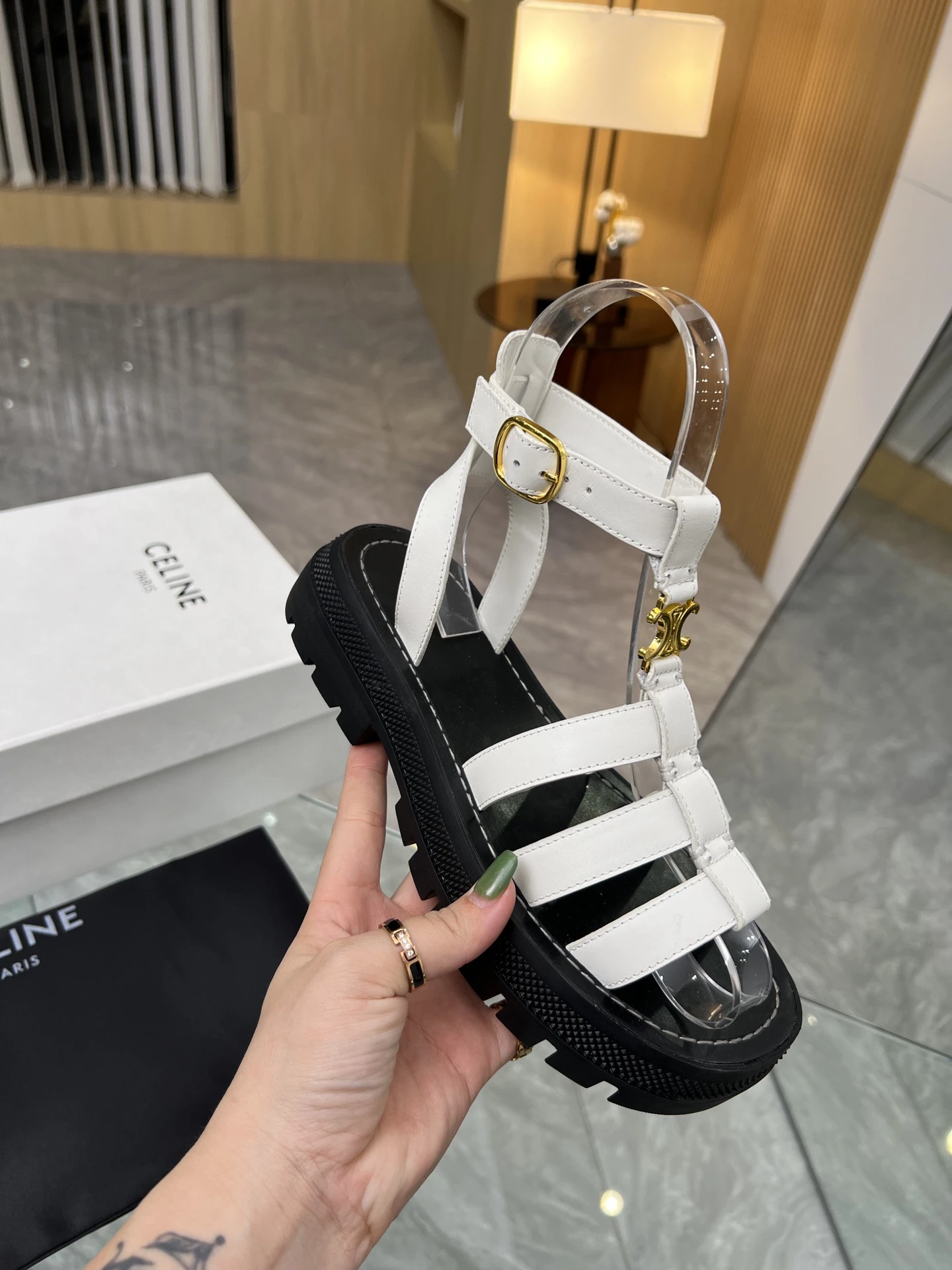 Celine Sandals — 94d99ddc